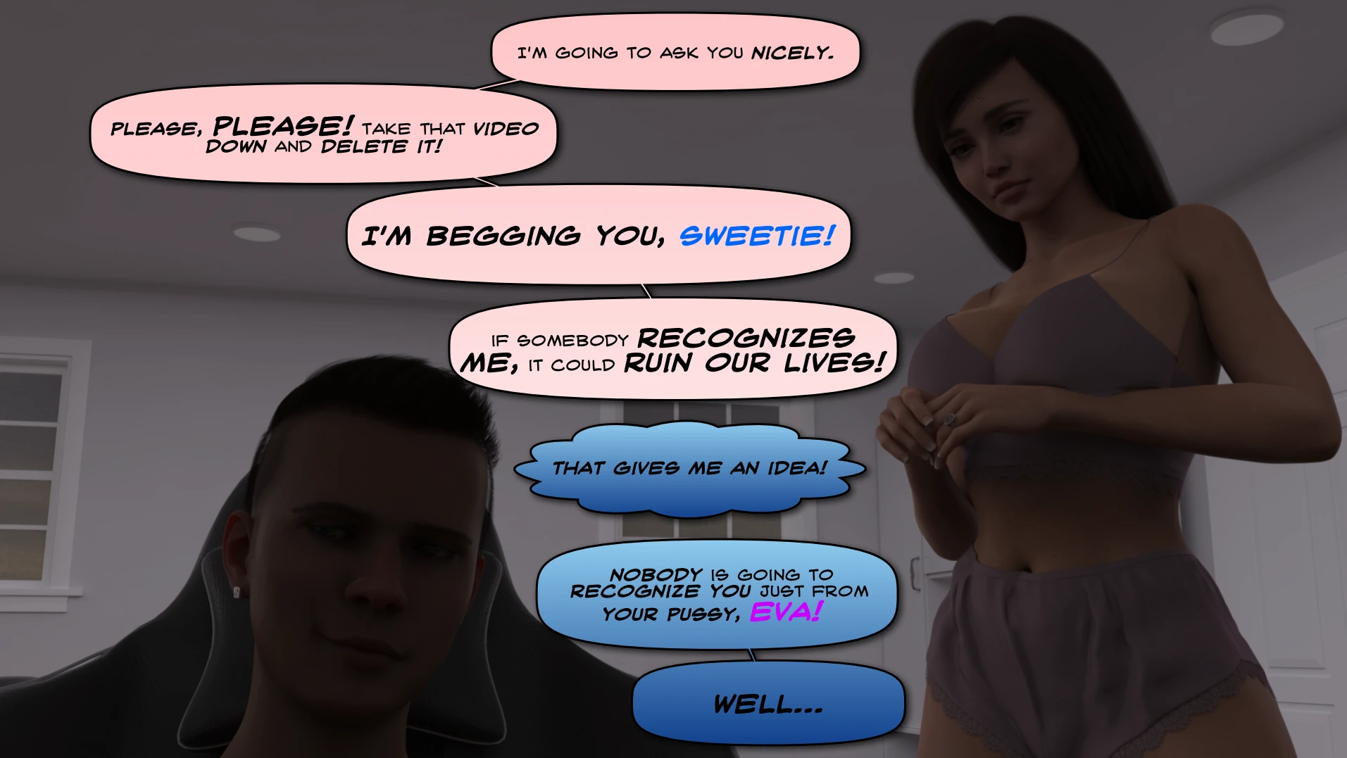 Wicked Pervert with a Big Cock! - 1.2 . Wicked Pervert with a Big Cock! - Chapter 1 Part 2 [3DK-x] - Page 13