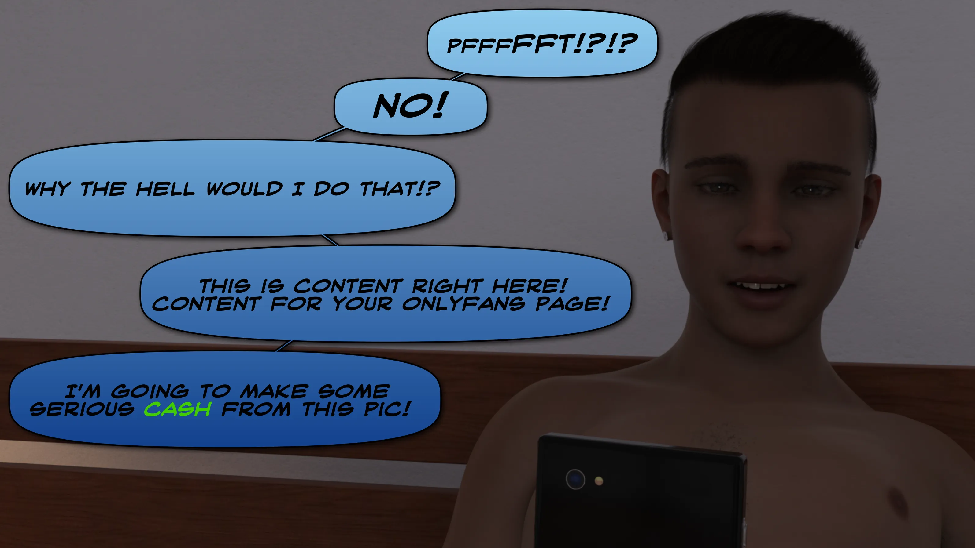 Wicked Pervert with a Big Cock! - 1.2 . Wicked Pervert with a Big Cock! - Chapter 1 Part 2 [3DK-x] - Page 63