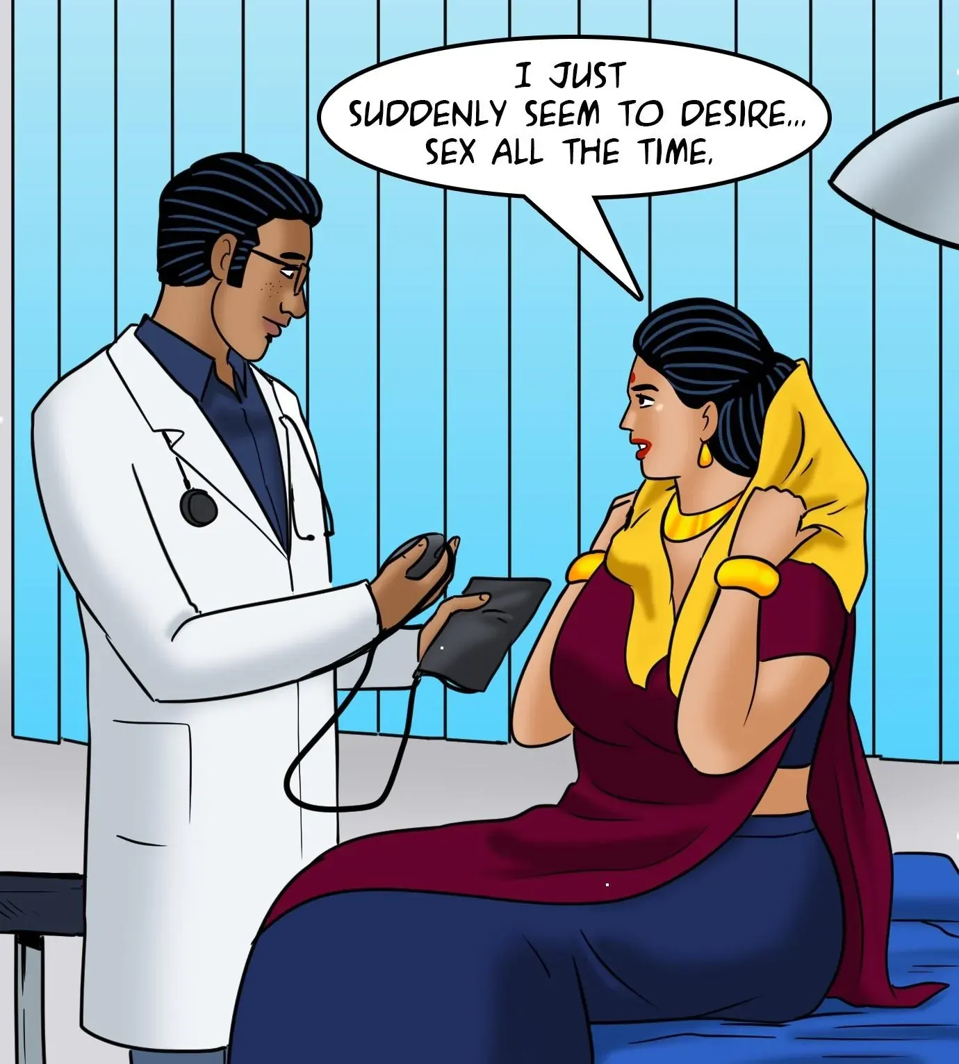 Velamma All Episodes Comics - 107 . Velamma - Episode 107 - A Prescription For Sex - Page 44