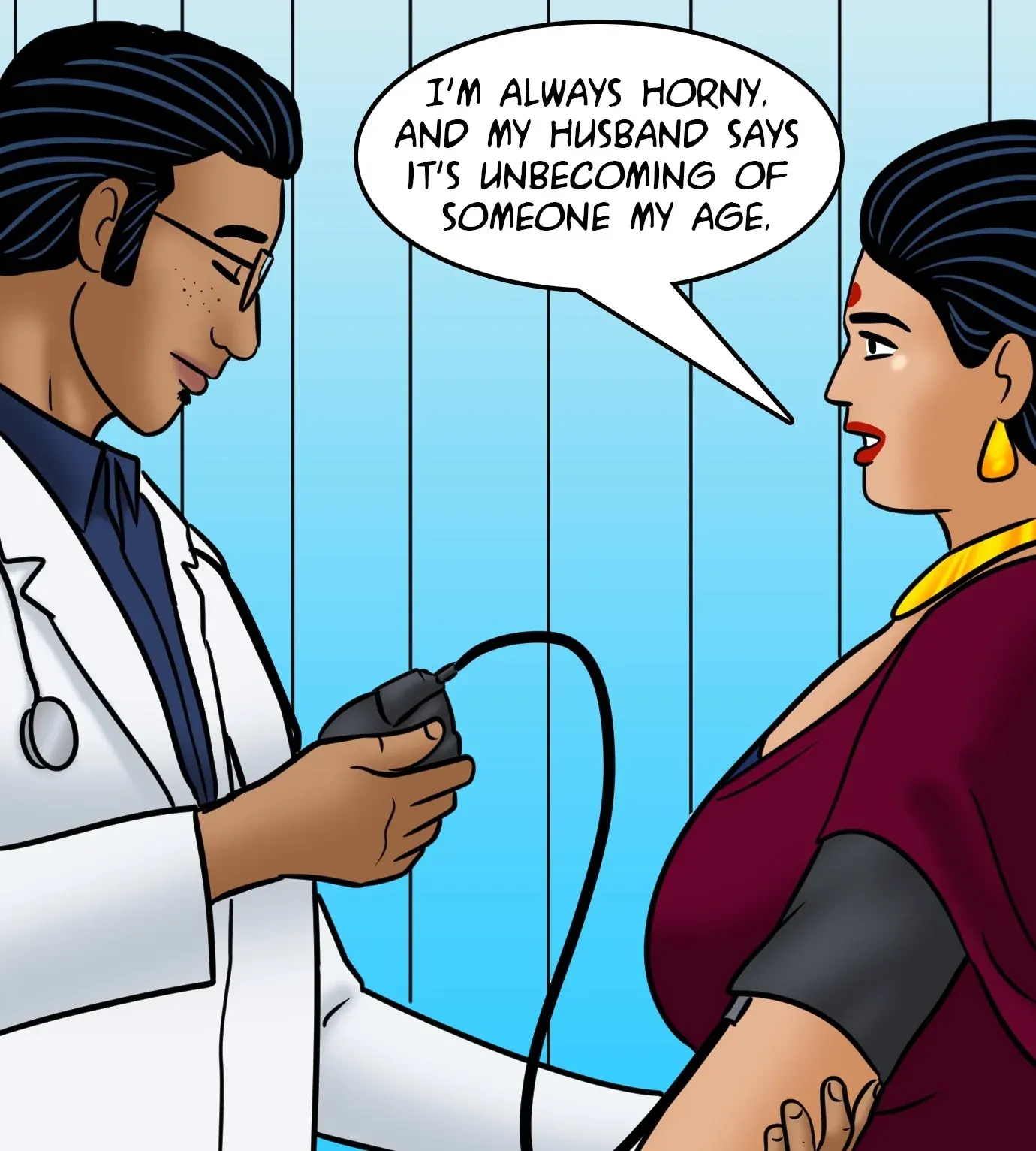 Velamma All Episodes Comics - 107 . Velamma - Episode 107 - A Prescription For Sex - Page 45