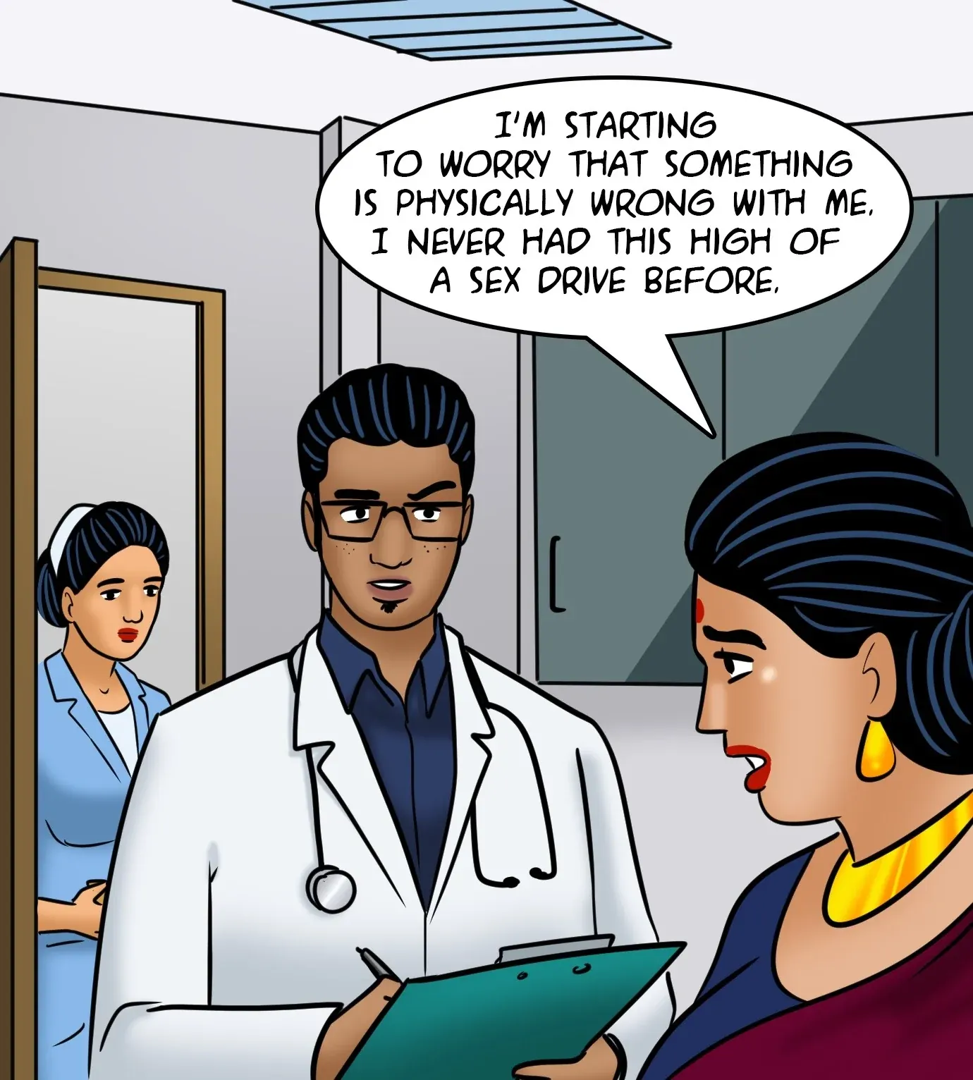 Velamma All Episodes Comics - 107 . Velamma - Episode 107 - A Prescription For Sex - Page 47