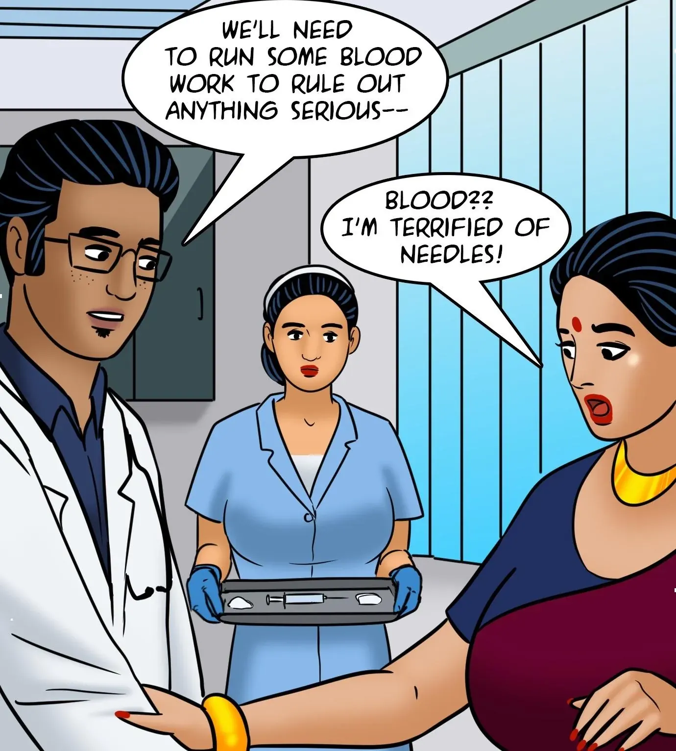 Velamma All Episodes Comics - 107 . Velamma - Episode 107 - A Prescription For Sex - Page 48