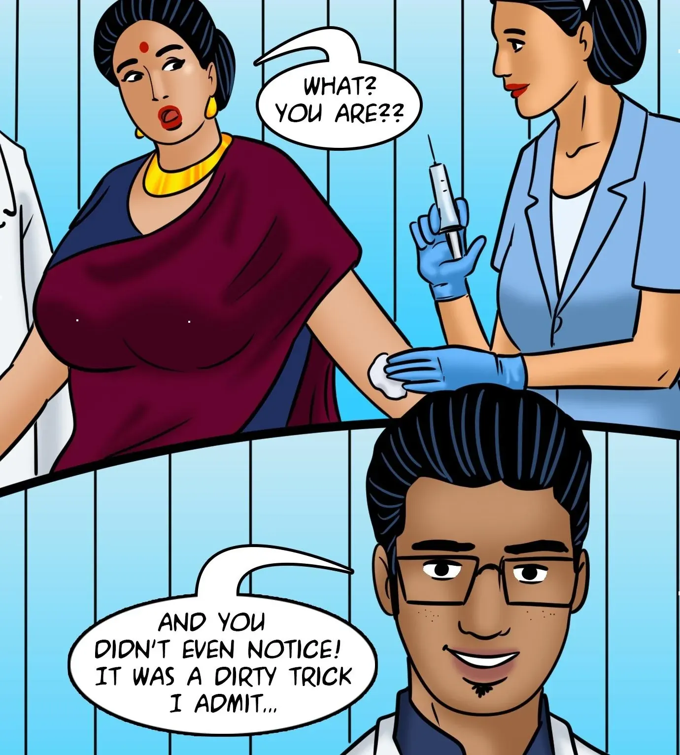 Velamma All Episodes Comics - 107 . Velamma - Episode 107 - A Prescription For Sex - Page 56