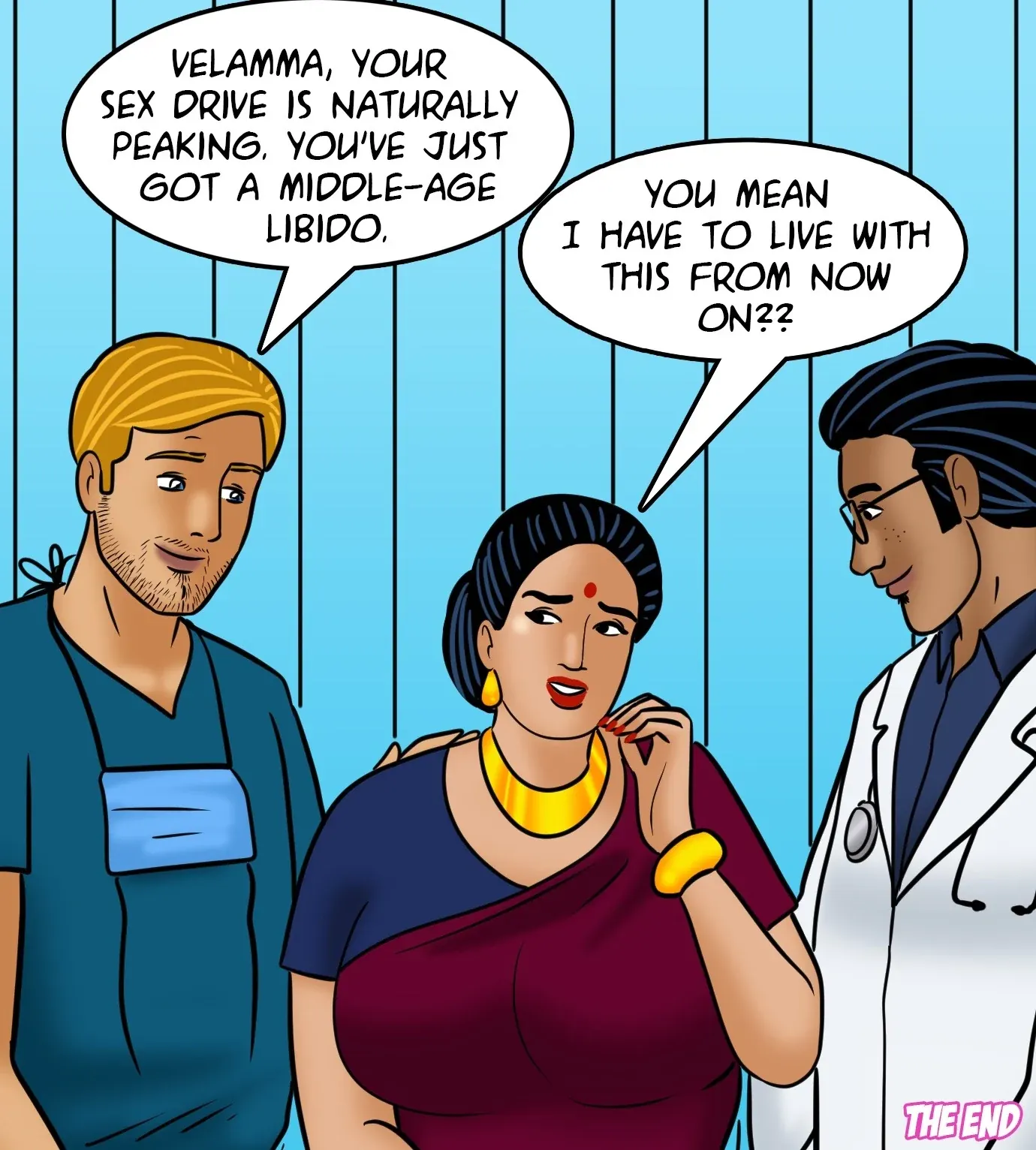 Velamma All Episodes Comics - 107 . Velamma - Episode 107 - A Prescription For Sex - Page 141