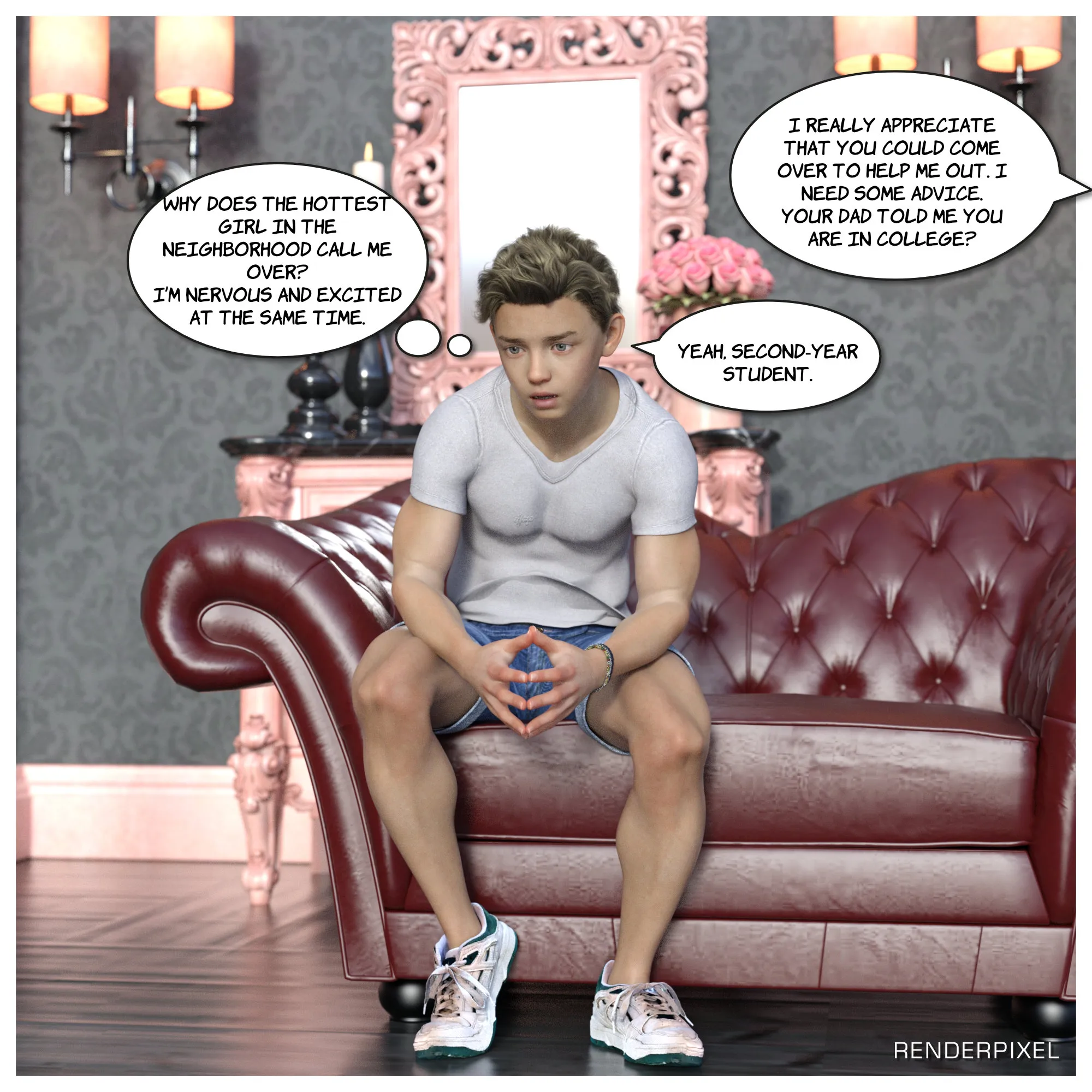 The Girl Next Door [Renderpixel] - 1 . The Girl Next Door - Chapter 1 [Renderpixel] - Page 2