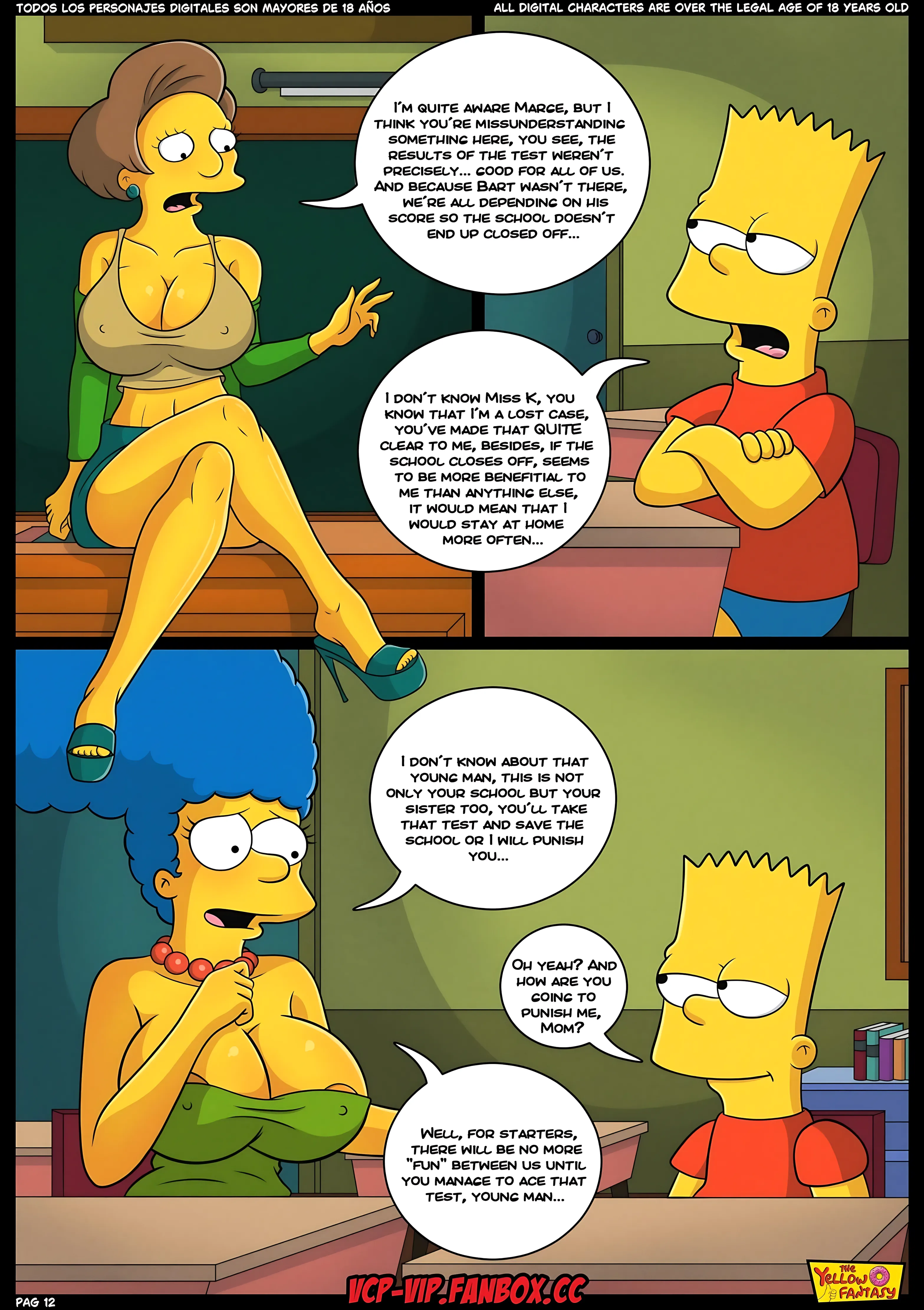 The Yellow Fantasy: El Examen [Croc] - The Yellow Fantasy: El Examen - Page 13