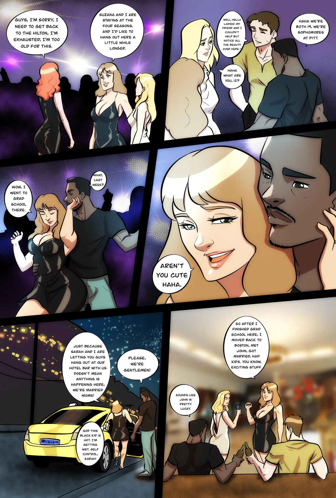 Wife Sarah Impregnated On A Girls Trip [Illustravitor] - 1. Wife Sarah Impregnated On A Girls Trip - Page 2