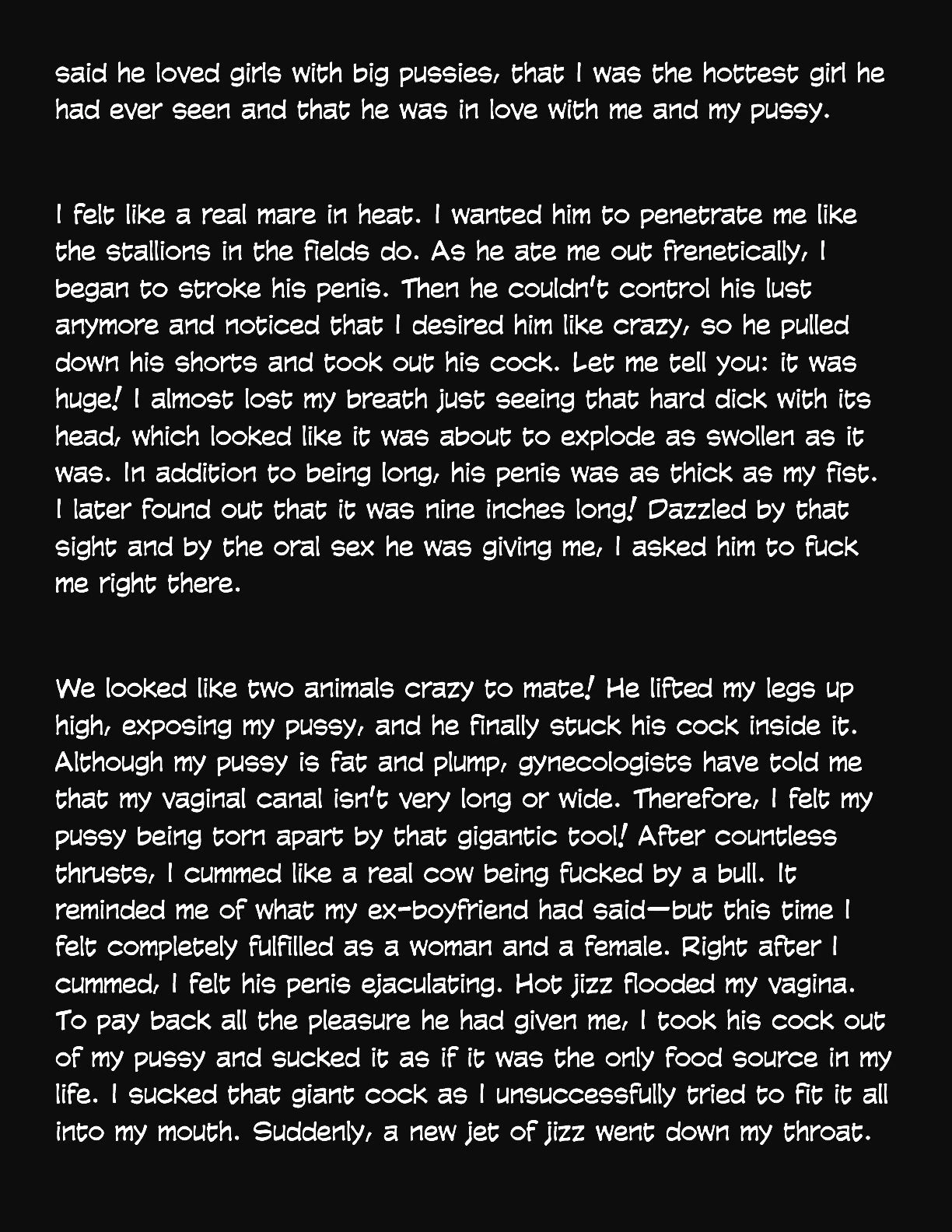 Animated Tales [WC | TF] - MY PUSSY IS SO BIG - Page 8