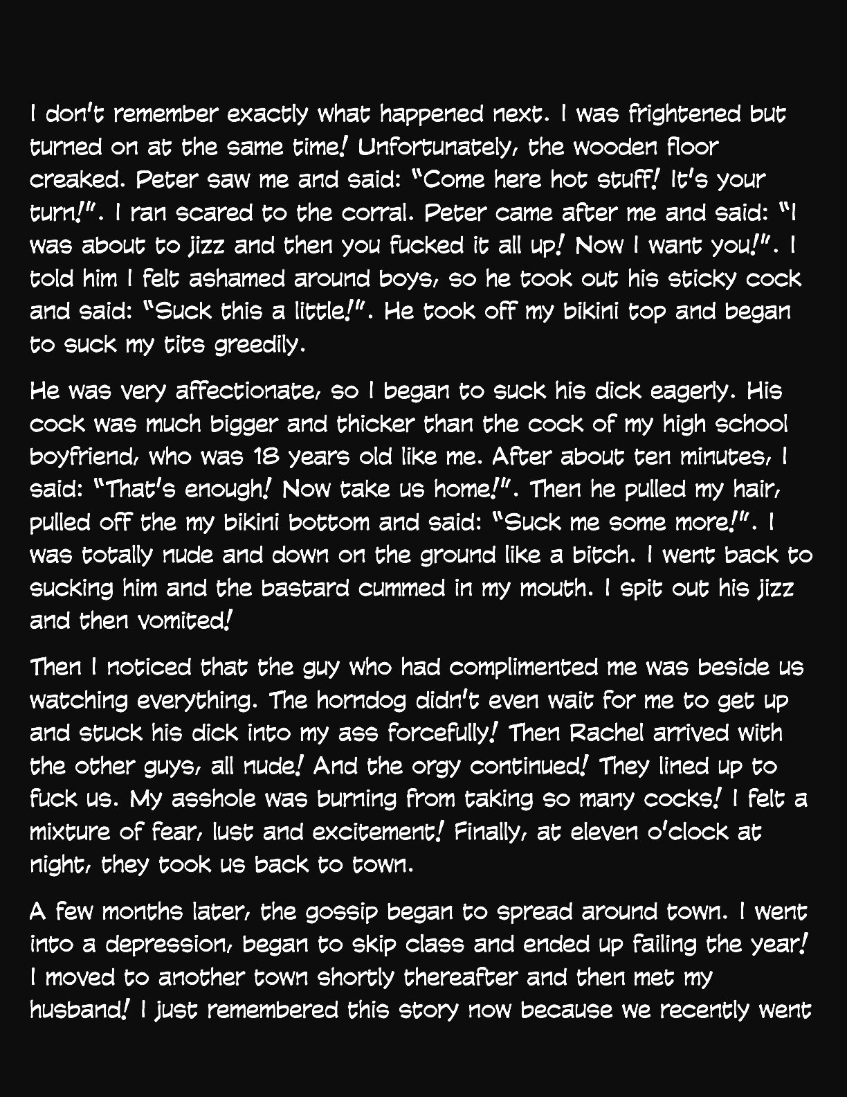 Animated Tales [WC | TF] - LOST AND WITHOUT CLOTHES AT THE WATERFALL - Page 6