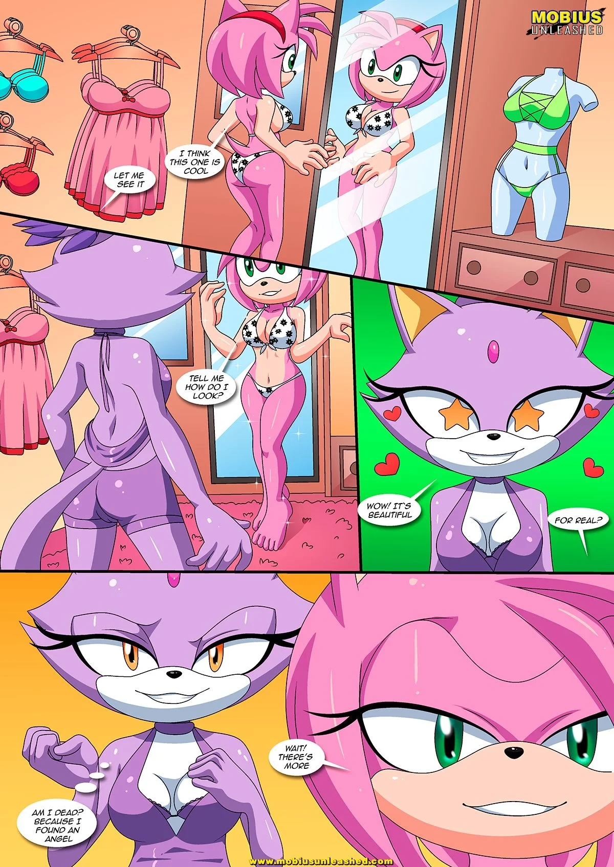 Burning Love (Sonic the Hedgehog) [Palcomix , Mobius Unleashed] - 1 . Burning Love - Chapter 1 (Sonic the Hedgehog) - Page 2