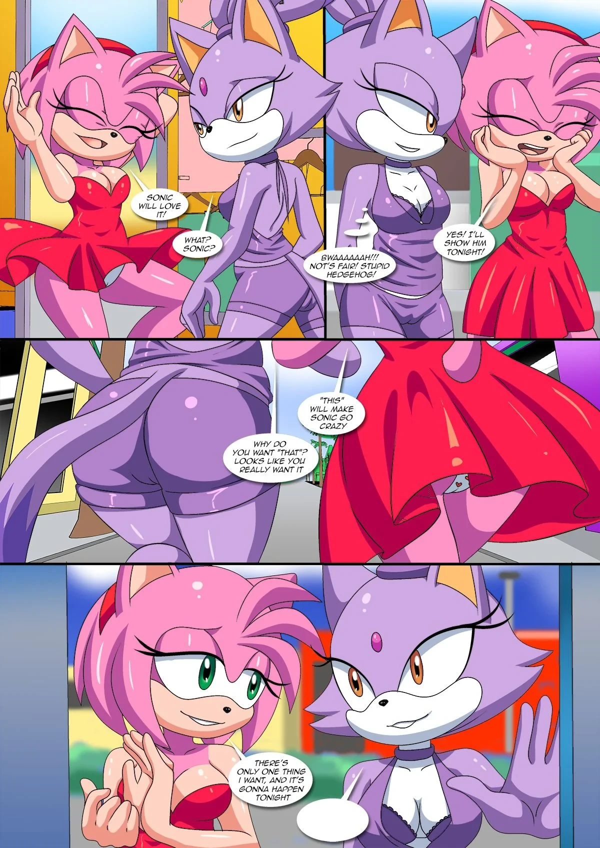 Burning Love (Sonic the Hedgehog) [Palcomix , Mobius Unleashed] - 1 . Burning Love - Chapter 1 (Sonic the Hedgehog) - Page 5