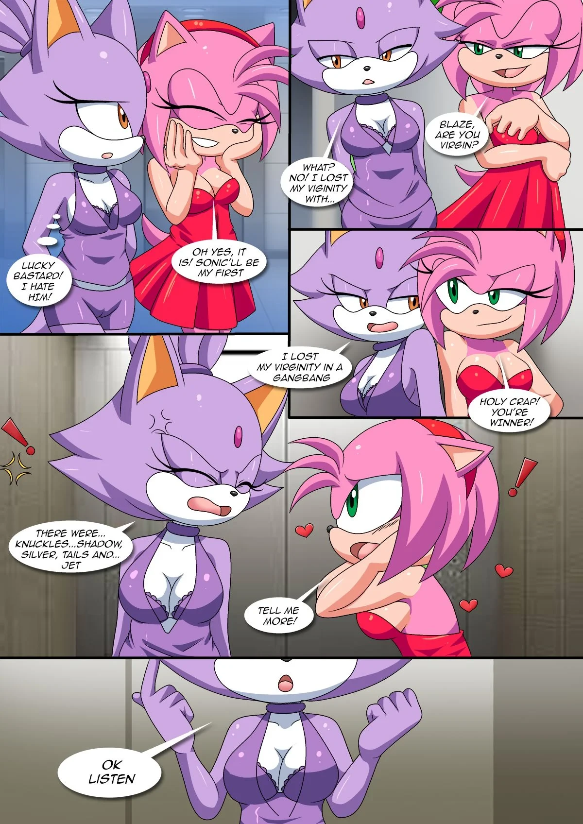 Burning Love (Sonic the Hedgehog) [Palcomix , Mobius Unleashed] - 1 . Burning Love - Chapter 1 (Sonic the Hedgehog) - Page 6