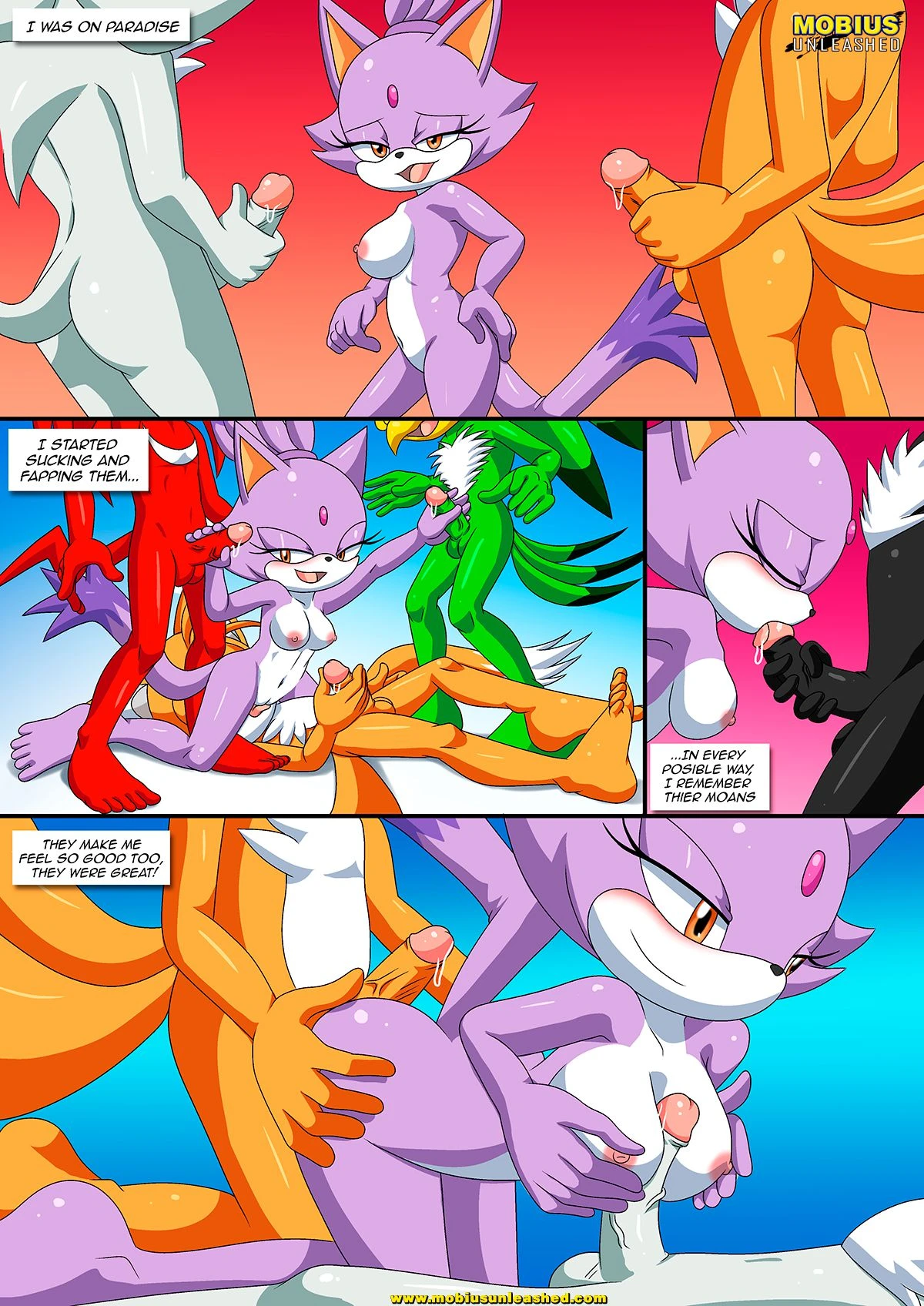 Burning Love (Sonic the Hedgehog) [Palcomix , Mobius Unleashed] - 1 . Burning Love - Chapter 1 (Sonic the Hedgehog) - Page 7
