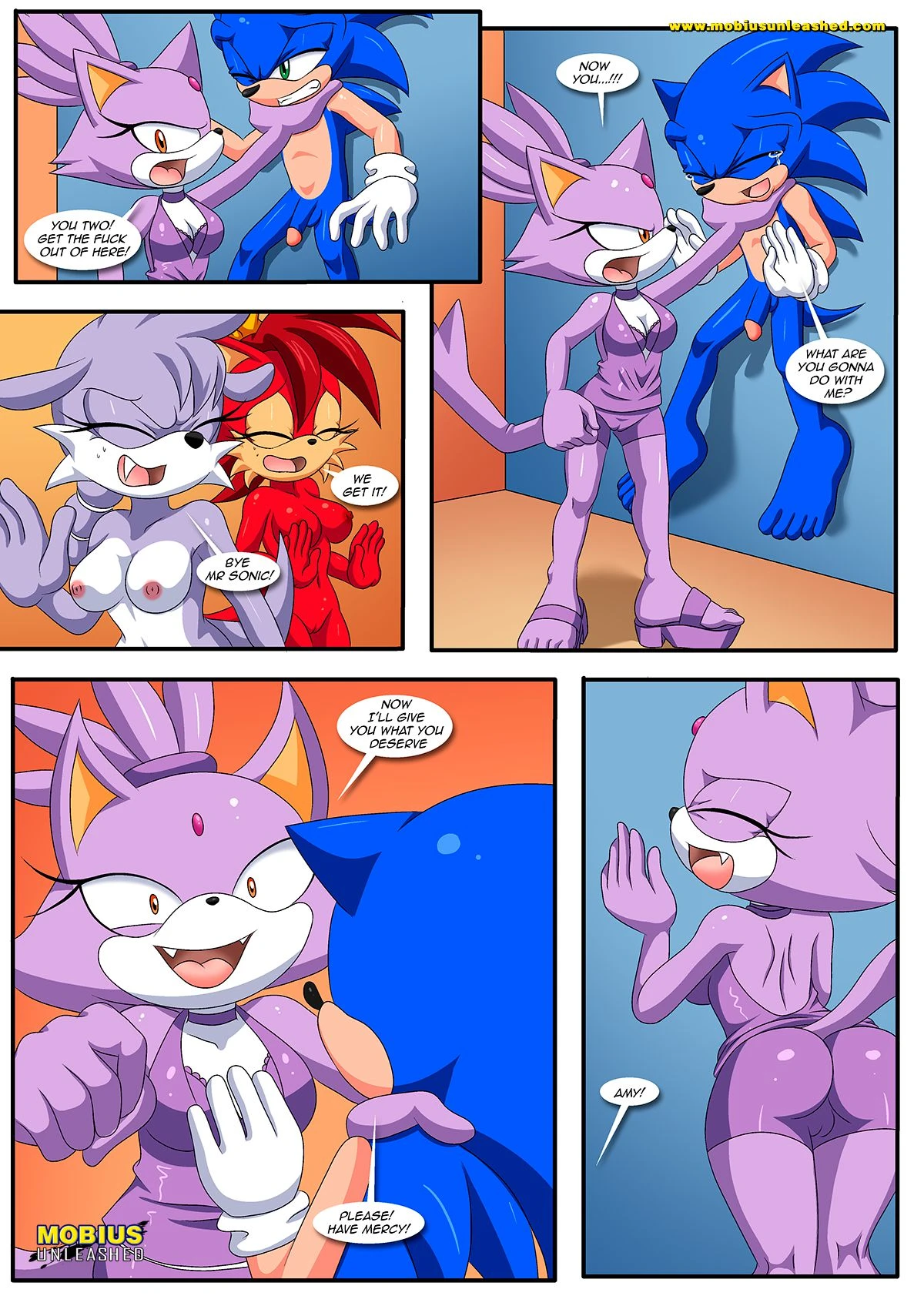 Burning Love (Sonic the Hedgehog) [Palcomix , Mobius Unleashed] - 1 . Burning Love - Chapter 1 (Sonic the Hedgehog) - Page 16