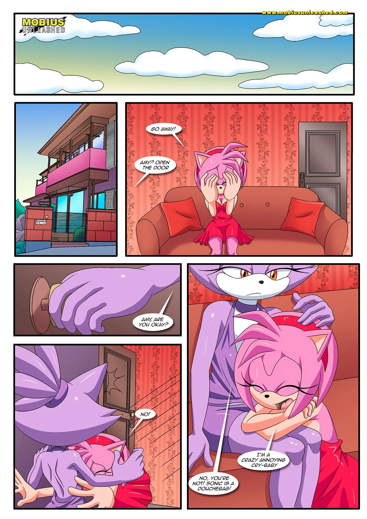 Burning Love (Sonic the Hedgehog) [Palcomix , Mobius Unleashed] - 1 . Burning Love - Chapter 1 (Sonic the Hedgehog) - Page 17