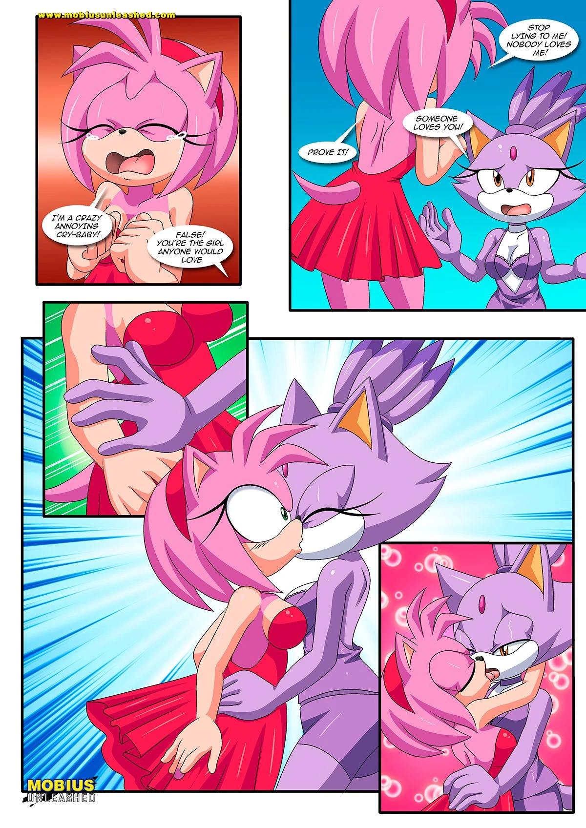 Burning Love (Sonic the Hedgehog) [Palcomix , Mobius Unleashed] - 1 . Burning Love - Chapter 1 (Sonic the Hedgehog) - Page 18