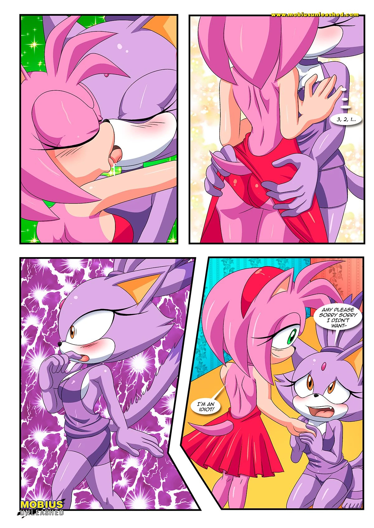 Burning Love (Sonic the Hedgehog) [Palcomix , Mobius Unleashed] - 1 . Burning Love - Chapter 1 (Sonic the Hedgehog) - Page 19