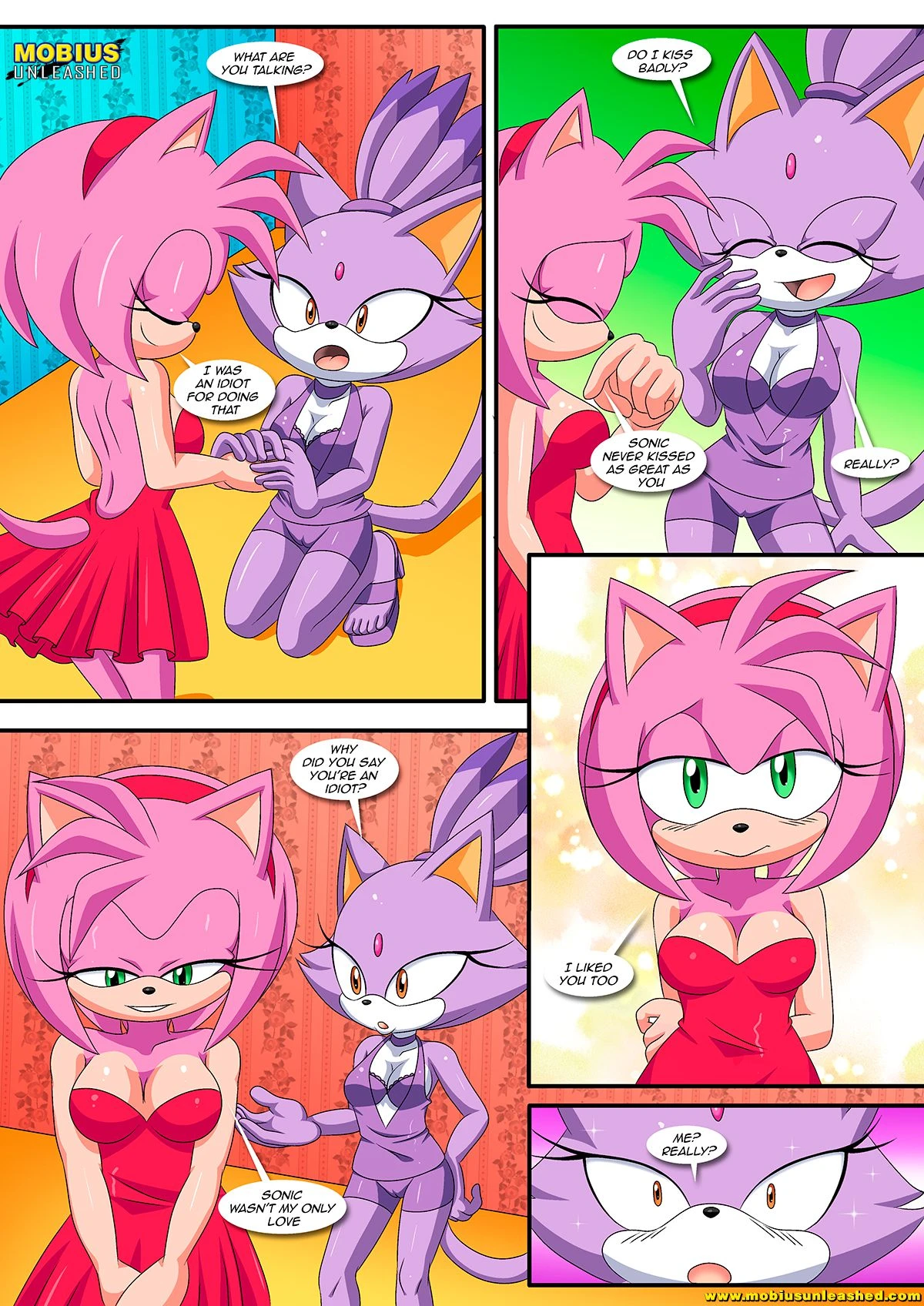 Burning Love (Sonic the Hedgehog) [Palcomix , Mobius Unleashed] - 1 . Burning Love - Chapter 1 (Sonic the Hedgehog) - Page 20