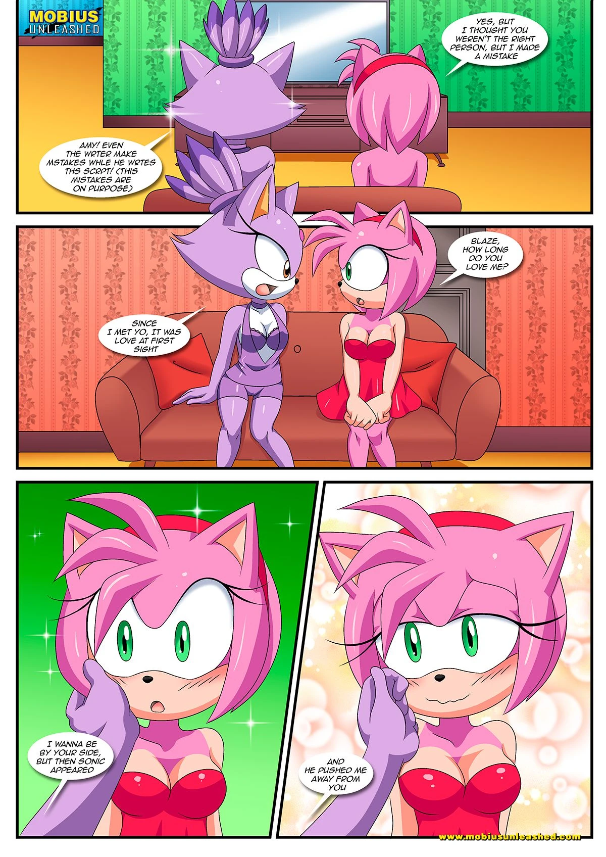 Burning Love (Sonic the Hedgehog) [Palcomix , Mobius Unleashed] - 1 . Burning Love - Chapter 1 (Sonic the Hedgehog) - Page 21