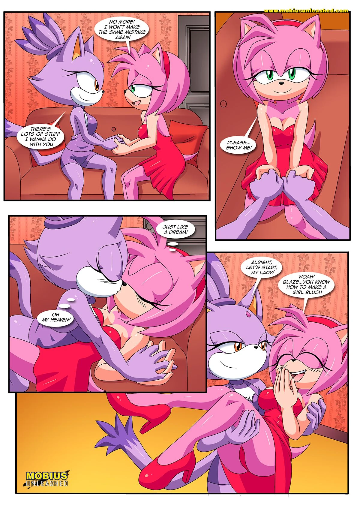 Burning Love (Sonic the Hedgehog) [Palcomix , Mobius Unleashed] - 1 . Burning Love - Chapter 1 (Sonic the Hedgehog) - Page 22