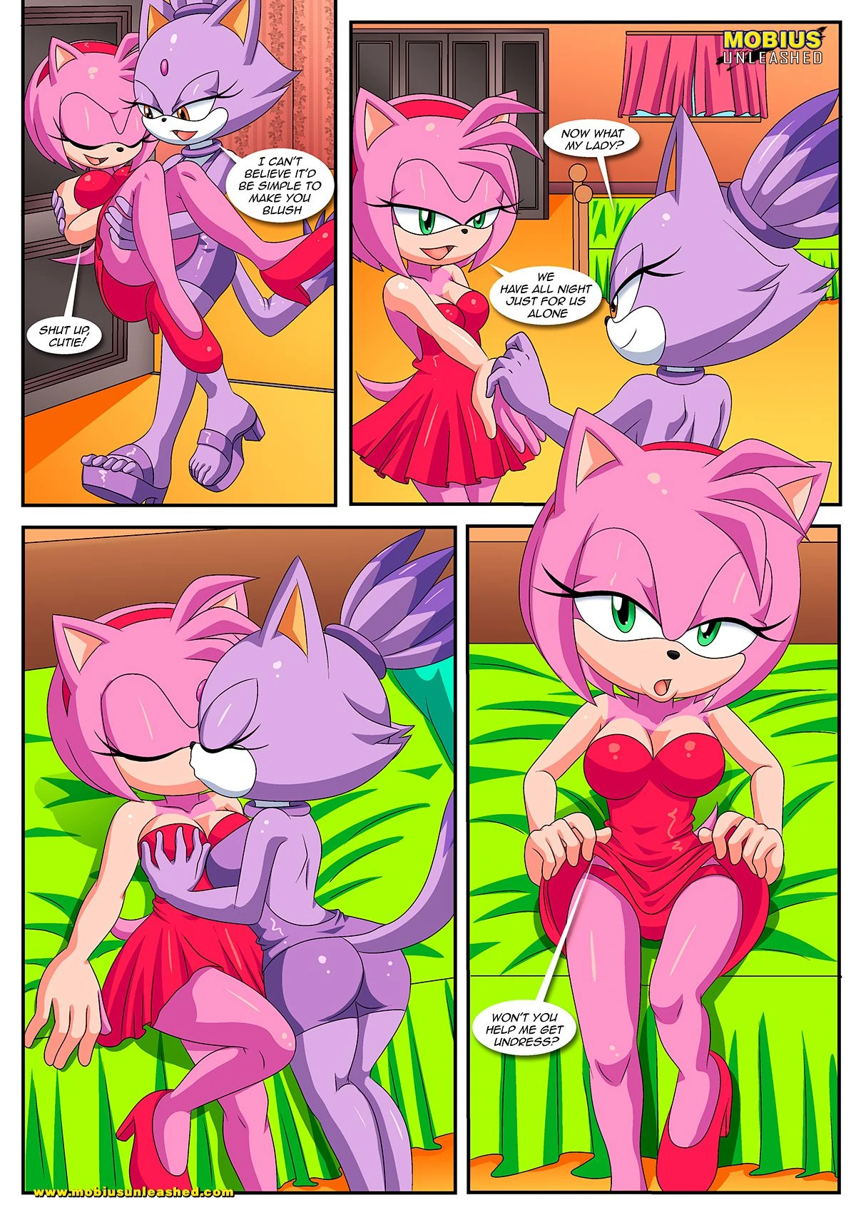 Burning Love (Sonic the Hedgehog) [Palcomix , Mobius Unleashed] - 1 . Burning Love - Chapter 1 (Sonic the Hedgehog) - Page 23