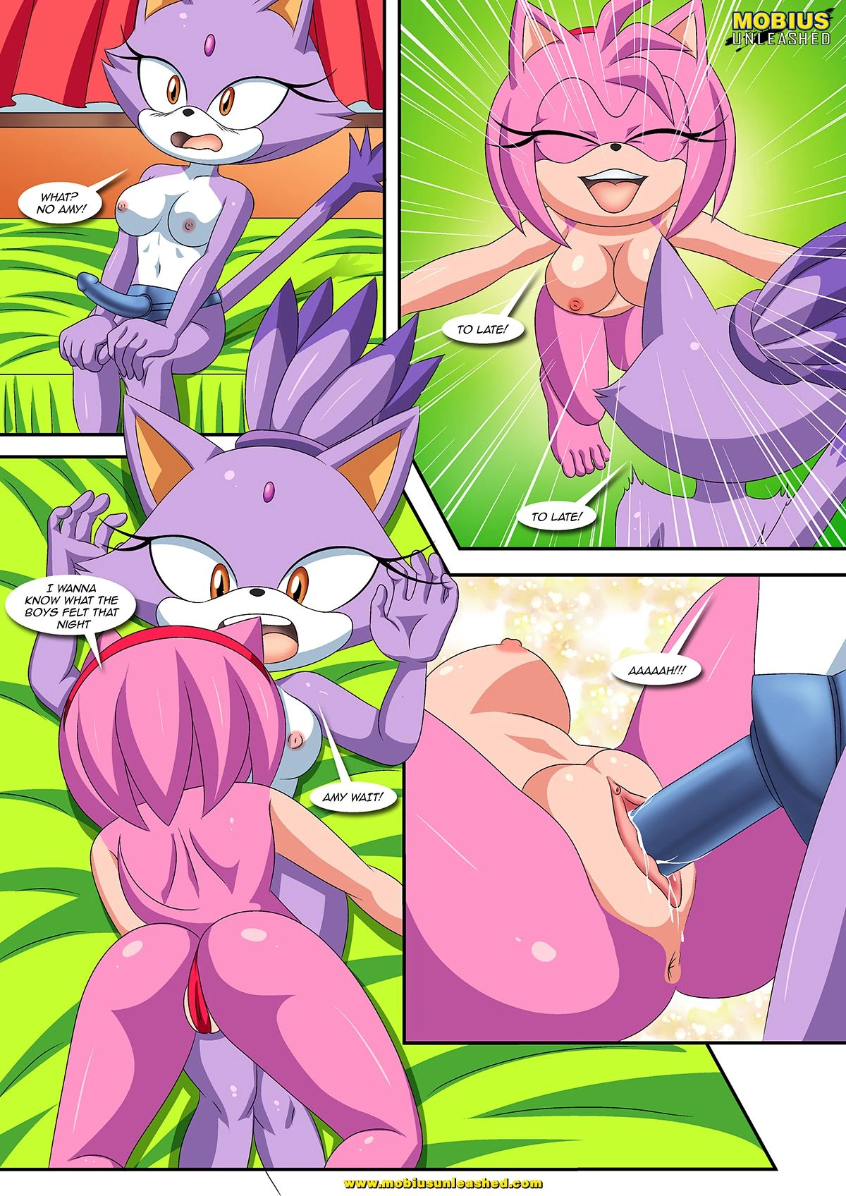 Burning Love (Sonic the Hedgehog) [Palcomix , Mobius Unleashed] - 1 . Burning Love - Chapter 1 (Sonic the Hedgehog) - Page 33