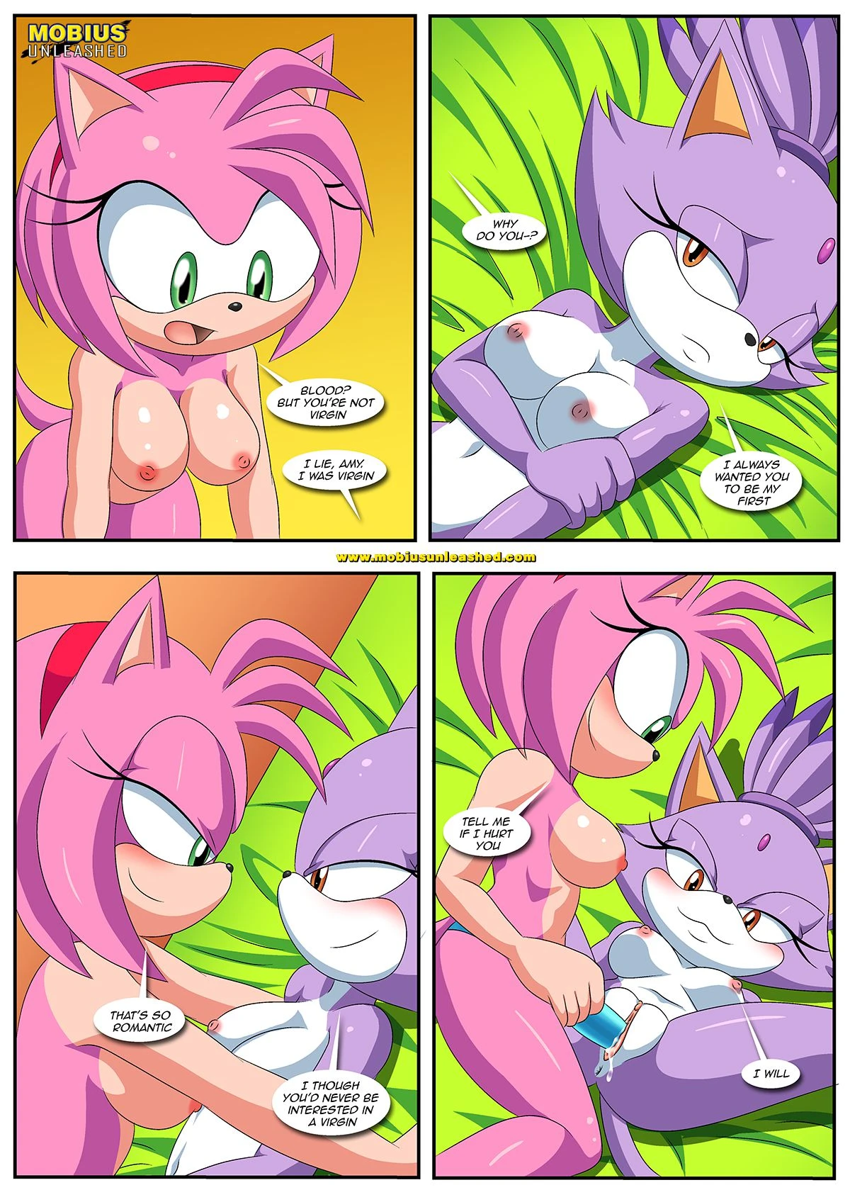 Burning Love (Sonic the Hedgehog) [Palcomix , Mobius Unleashed] - 1 . Burning Love - Chapter 1 (Sonic the Hedgehog) - Page 34
