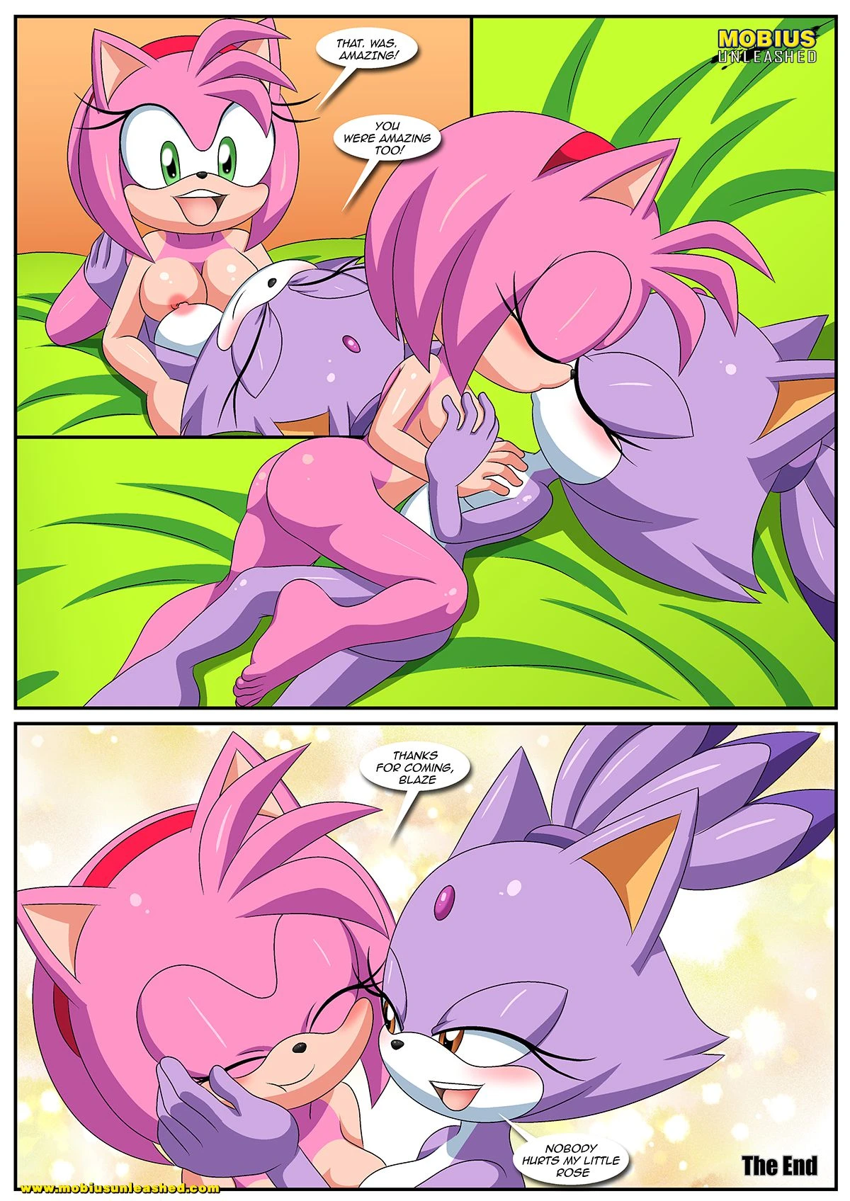 Burning Love (Sonic the Hedgehog) [Palcomix , Mobius Unleashed] - 1 . Burning Love - Chapter 1 (Sonic the Hedgehog) - Page 38