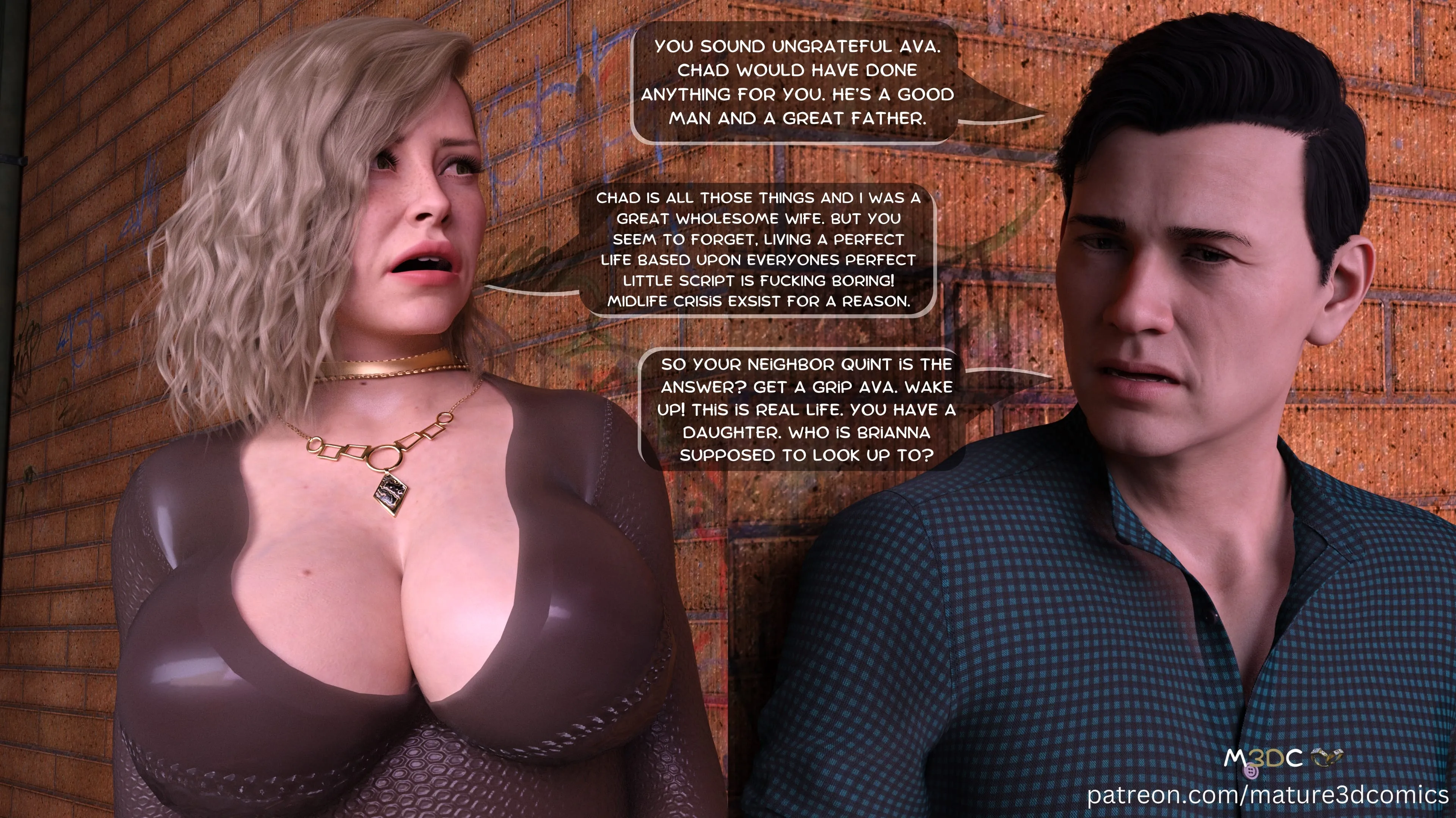 Naughty Neighbor [Mature3DComics] - 18 . Naughty Neighbor - Chapter 18 - Page 17