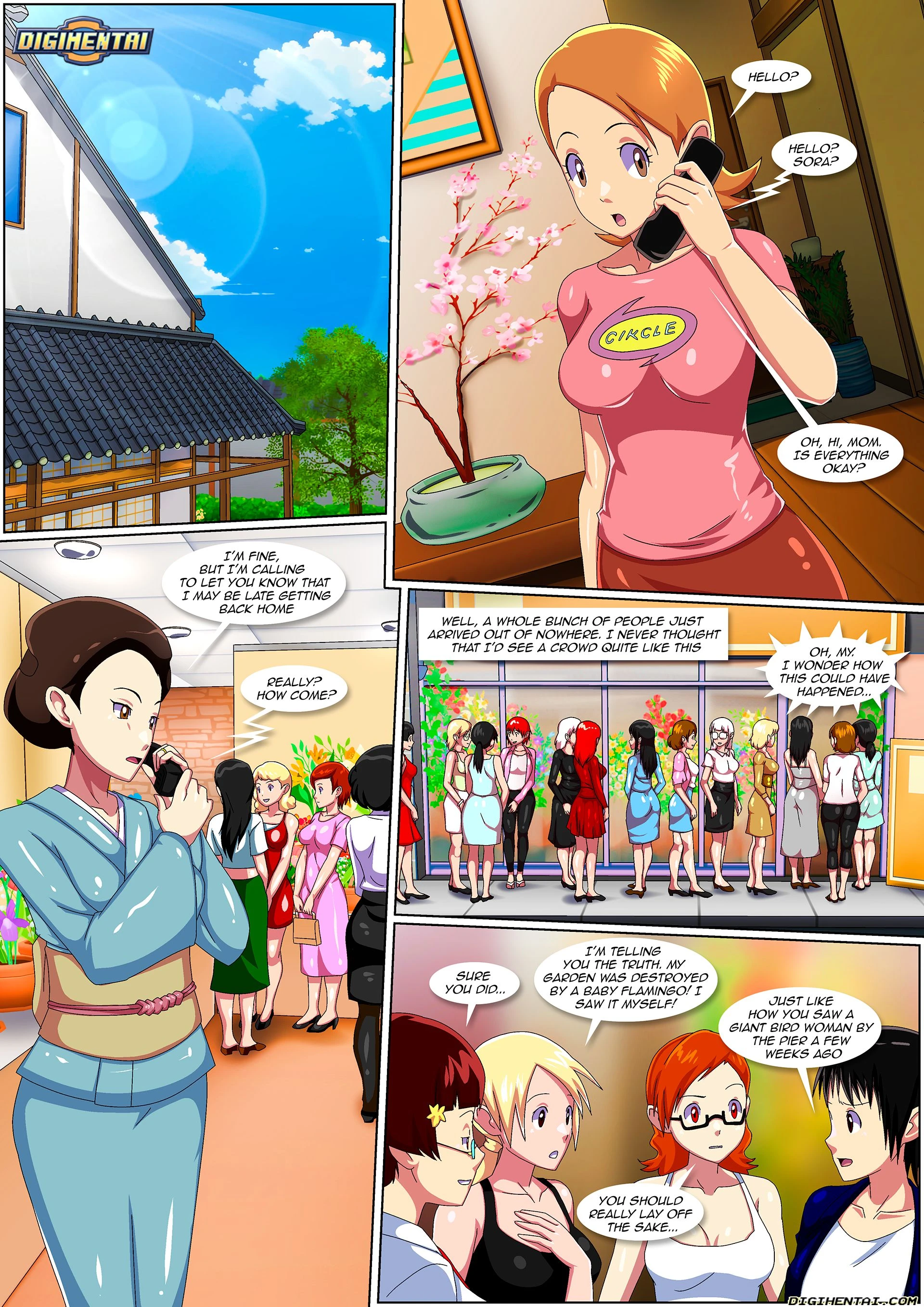 Digimon Rules: Biyomon’s Hobby (Digimon) [Palcomix] - 1 . Digimon Rules: Biyomon's Hobby - (Digimon) [Palcomix] - Page 2
