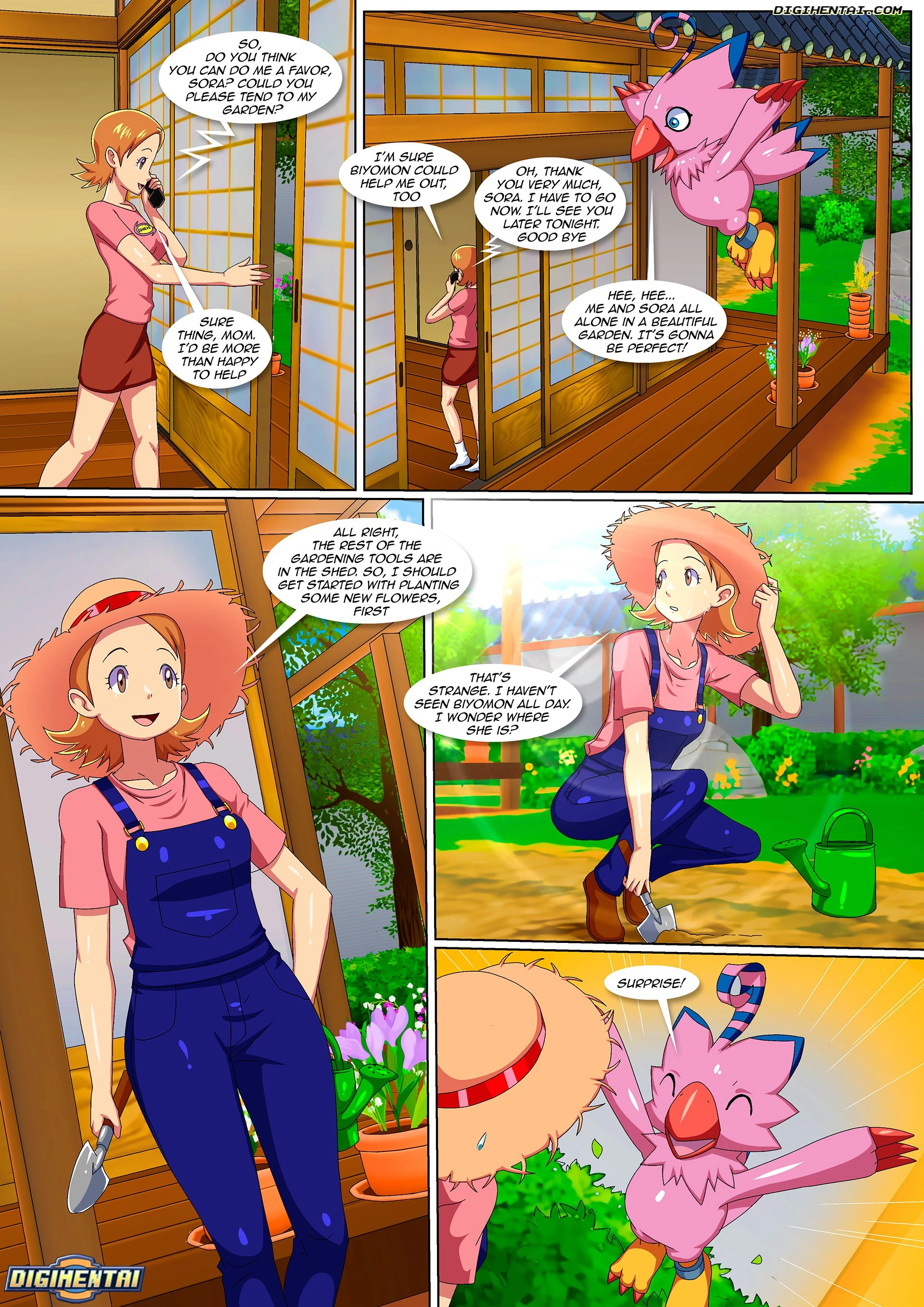 Digimon Rules: Biyomon’s Hobby (Digimon) [Palcomix] - 1 . Digimon Rules: Biyomon's Hobby - (Digimon) [Palcomix] - Page 3