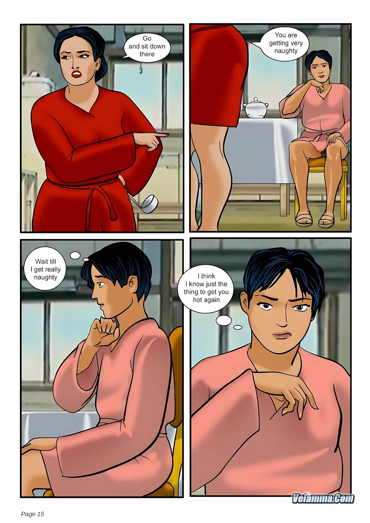 Velamma All Episodes Comics - 2 . Velamma - Episode 2 - The Final Submission - Page 15