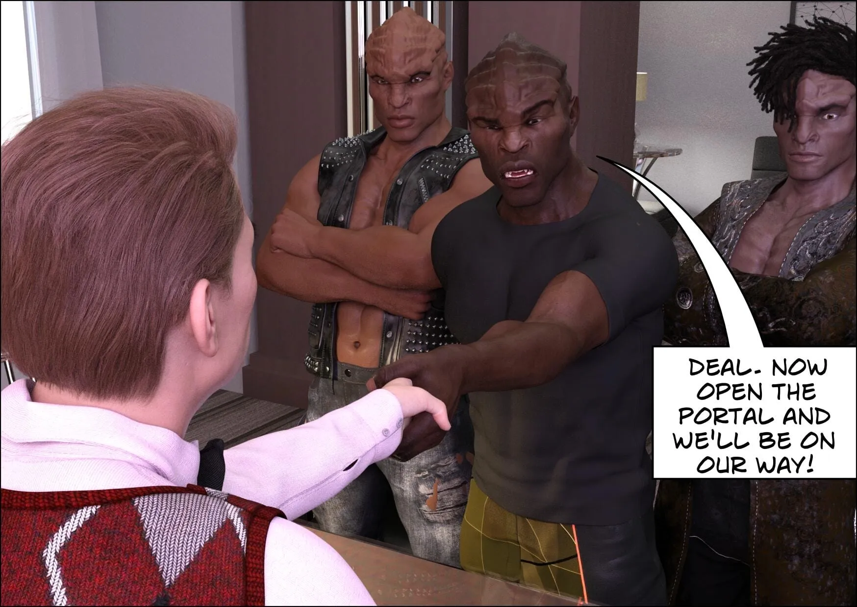 Tanya’s Wish – Alien Invasion [Mature3DComics] - 1 . Tanya's Wish | Alien Invasion - Chapter 1 - Page 5
