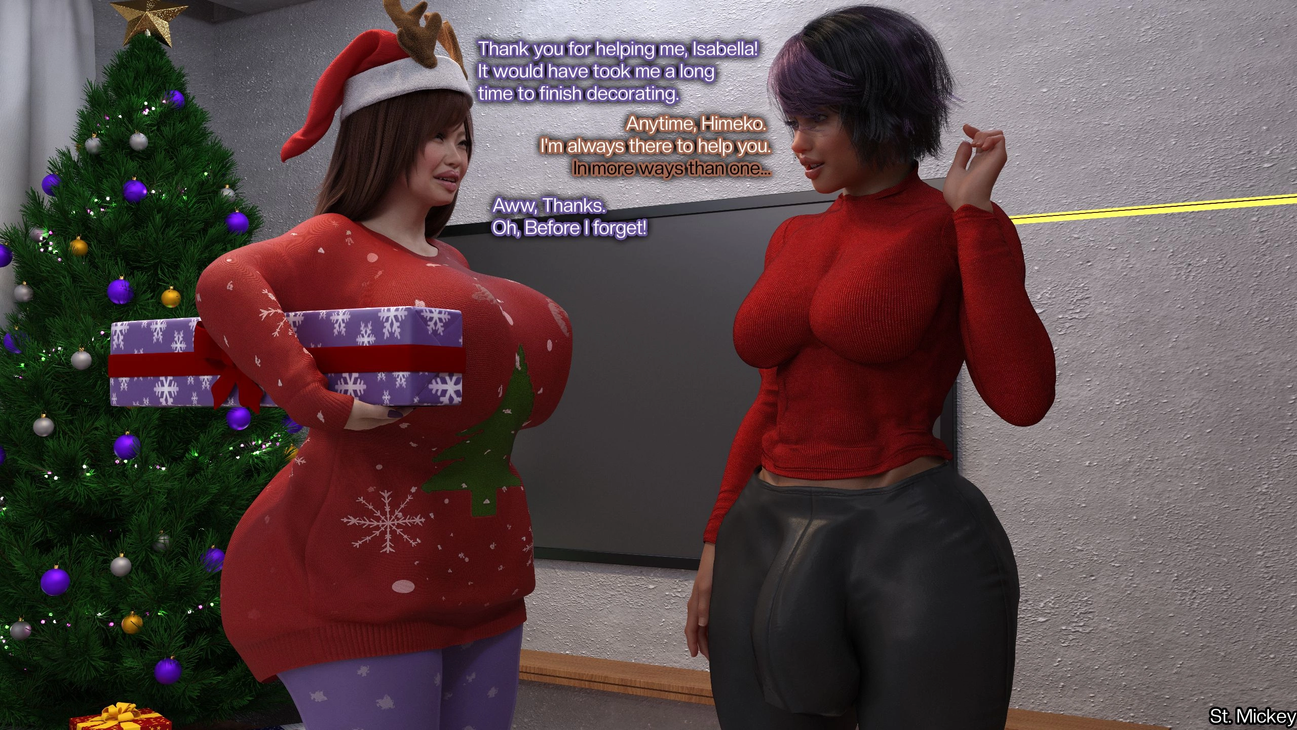 A XXX-Mas Gift [St. Mickey] - A XXX-Mas Gift - Page 2