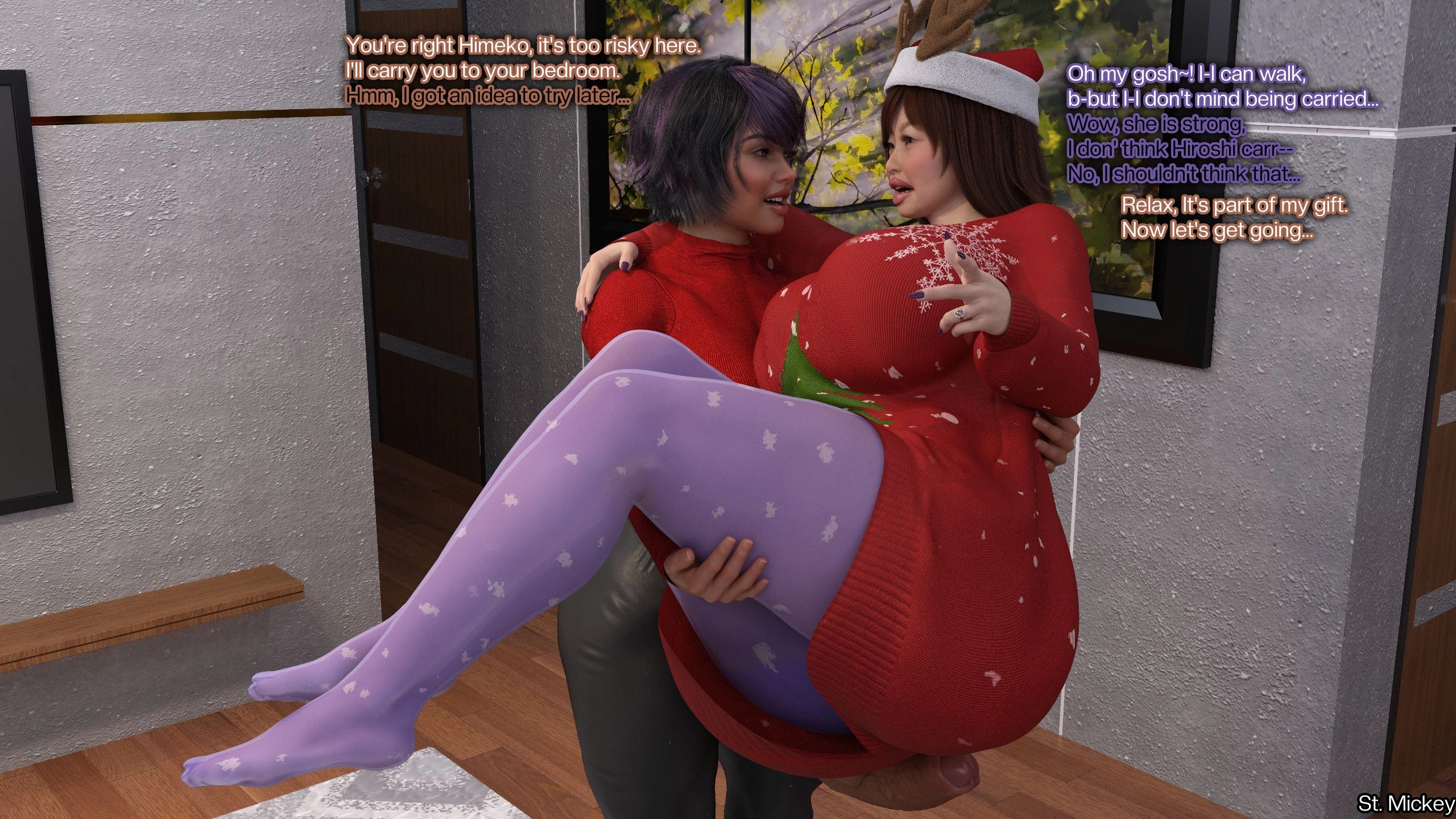 A XXX-Mas Gift [St. Mickey] - A XXX-Mas Gift - Page 9