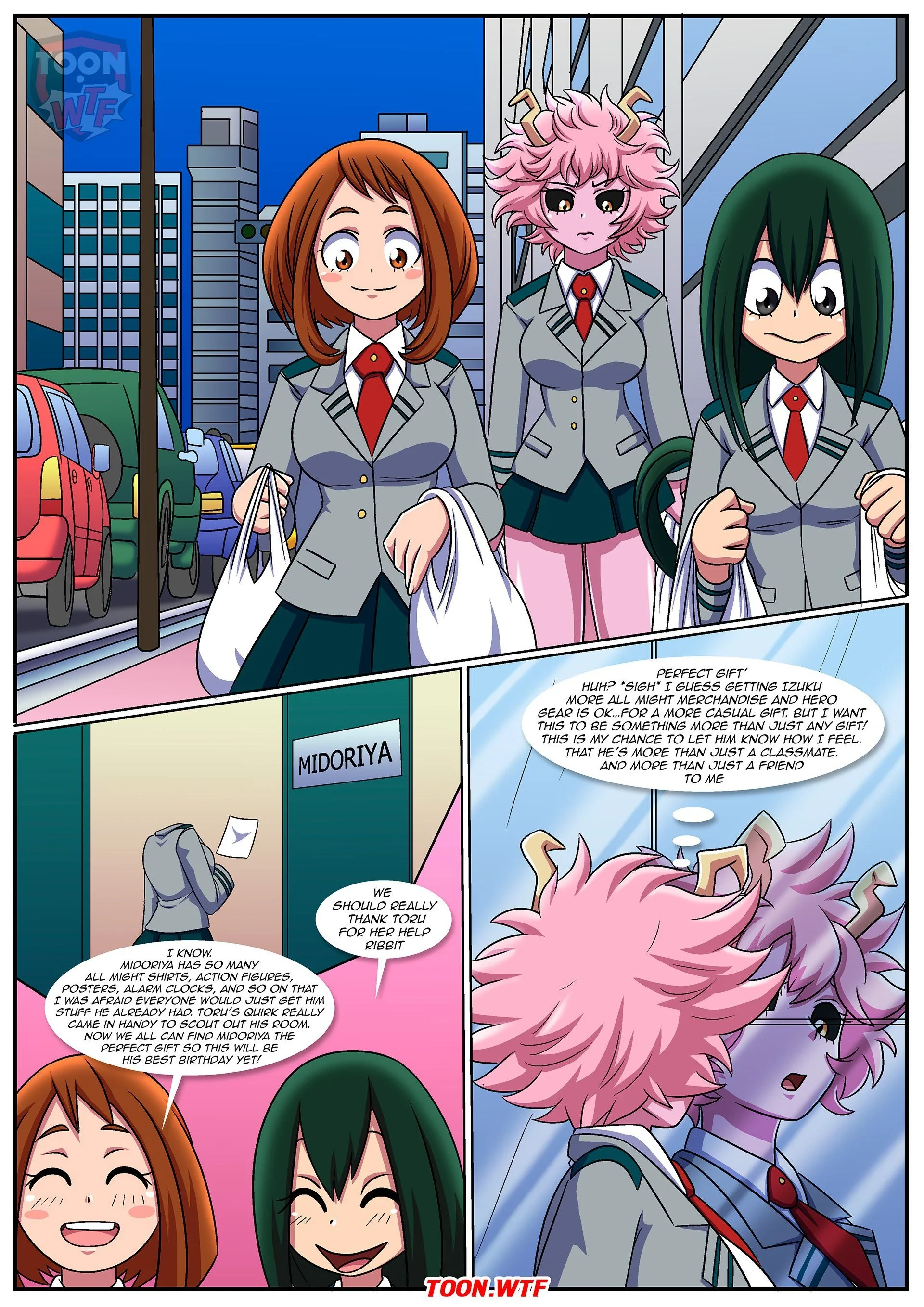 Let Me Unwrap Your Gift (My Hero Academia) [Palcomix] - 1 . Let Me Unwrap Your Gift - (My Hero Academia) [Palcomix] - Page 2