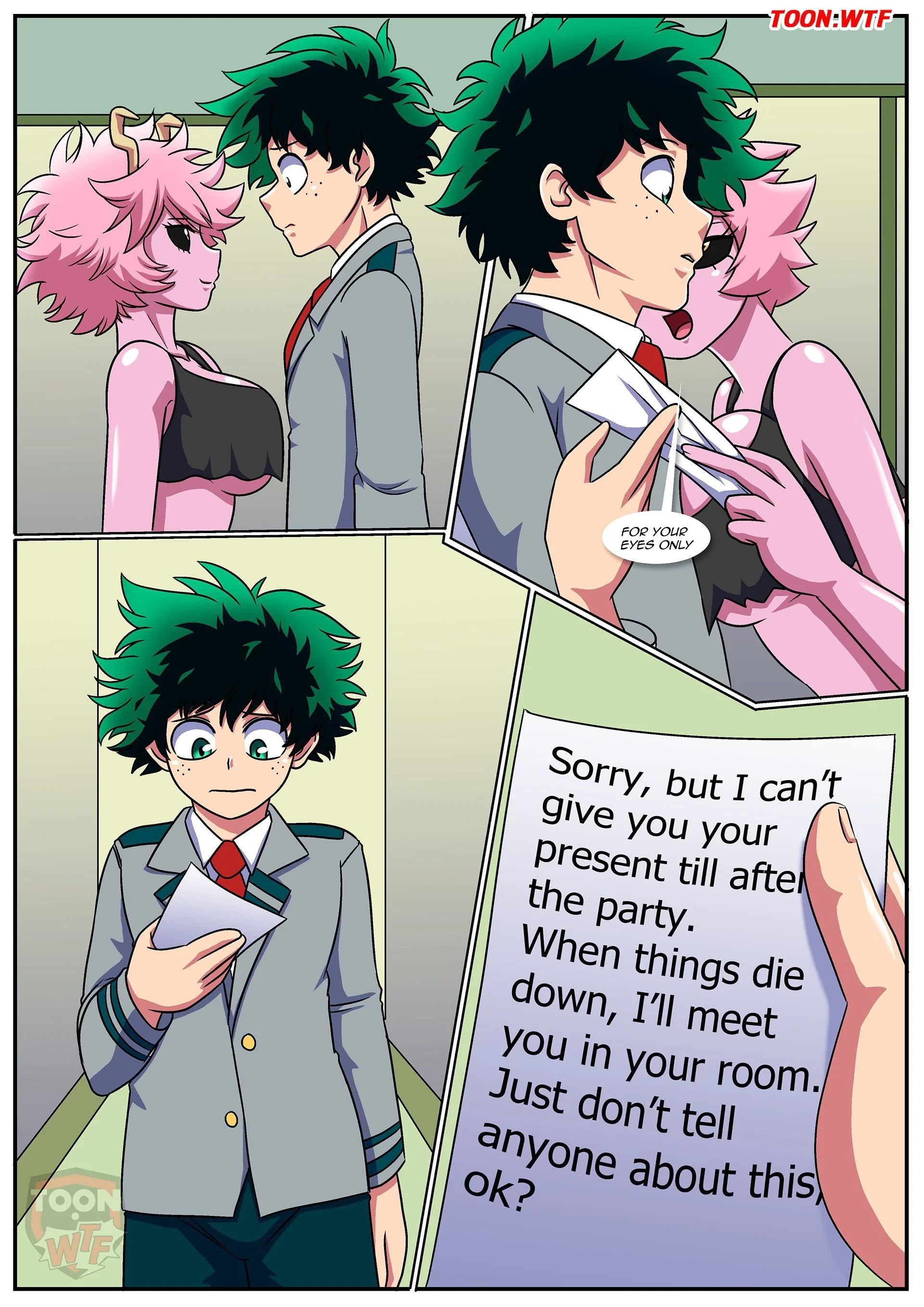 Let Me Unwrap Your Gift (My Hero Academia) [Palcomix] - 1 . Let Me Unwrap Your Gift - (My Hero Academia) [Palcomix] - Page 6