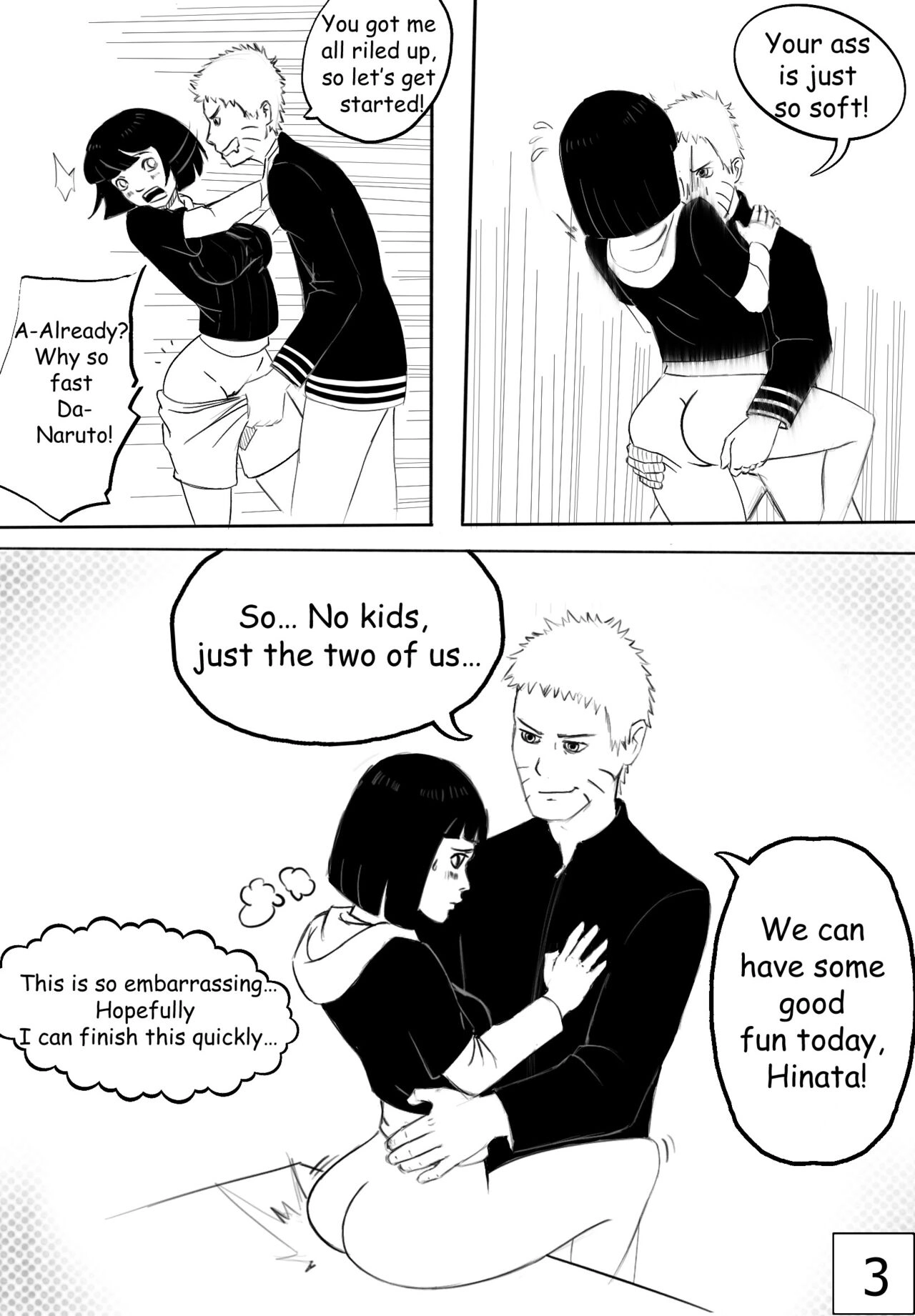The Line between Son and Wife (Boruto) [Perver Zealot] - The Line between Son and Wife (Boruto) - Page 4