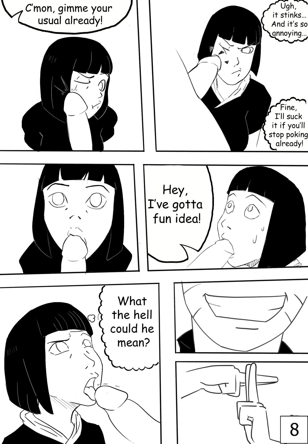 The Line between Son and Wife (Boruto) [Perver Zealot] - The Line between Son and Wife (Boruto) - Page 9