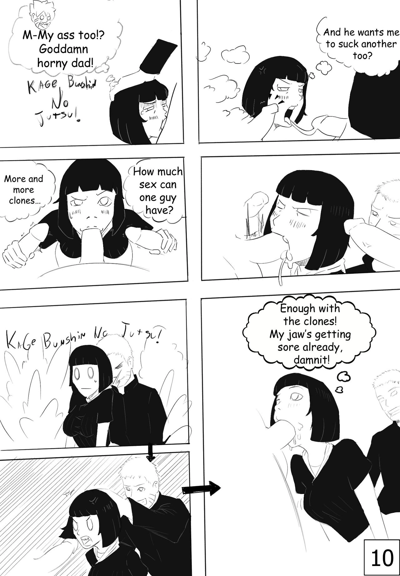 The Line between Son and Wife (Boruto) [Perver Zealot] - The Line between Son and Wife (Boruto) - Page 11