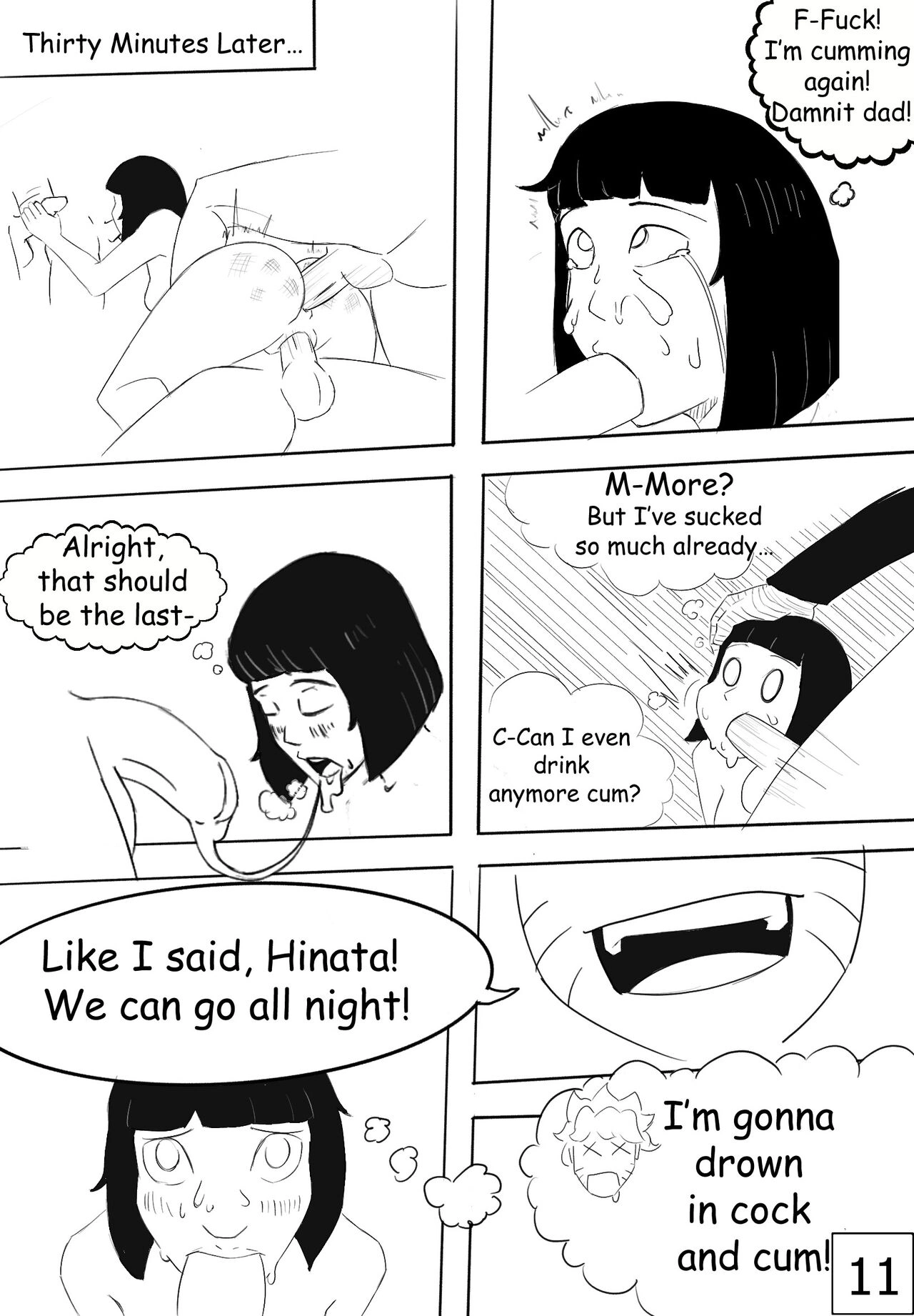 The Line between Son and Wife (Boruto) [Perver Zealot] - The Line between Son and Wife (Boruto) - Page 12