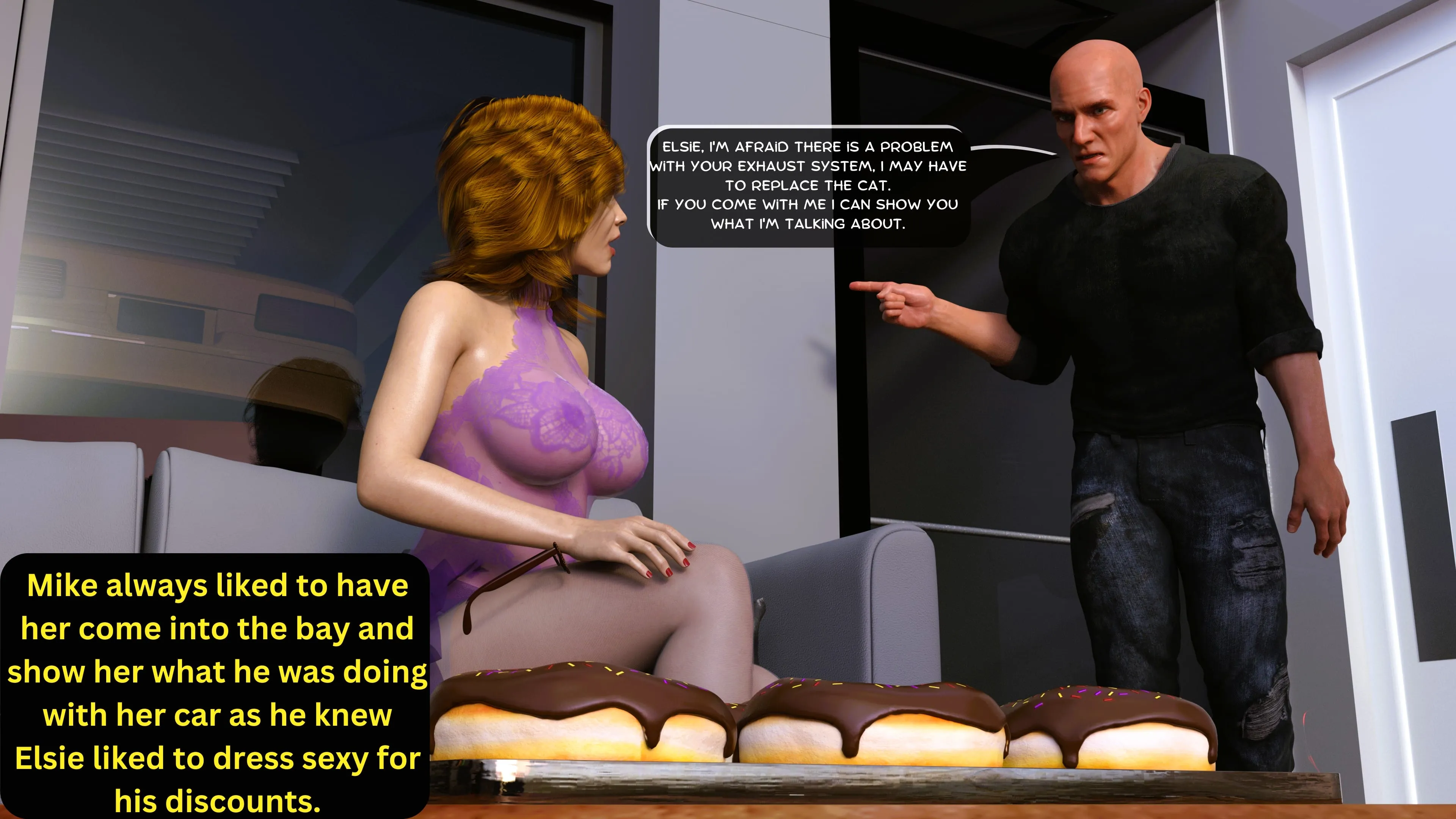 Aunt Elise - 7 . Aunt Elise - Chapter 7 [Mature3DComics] - Page 23