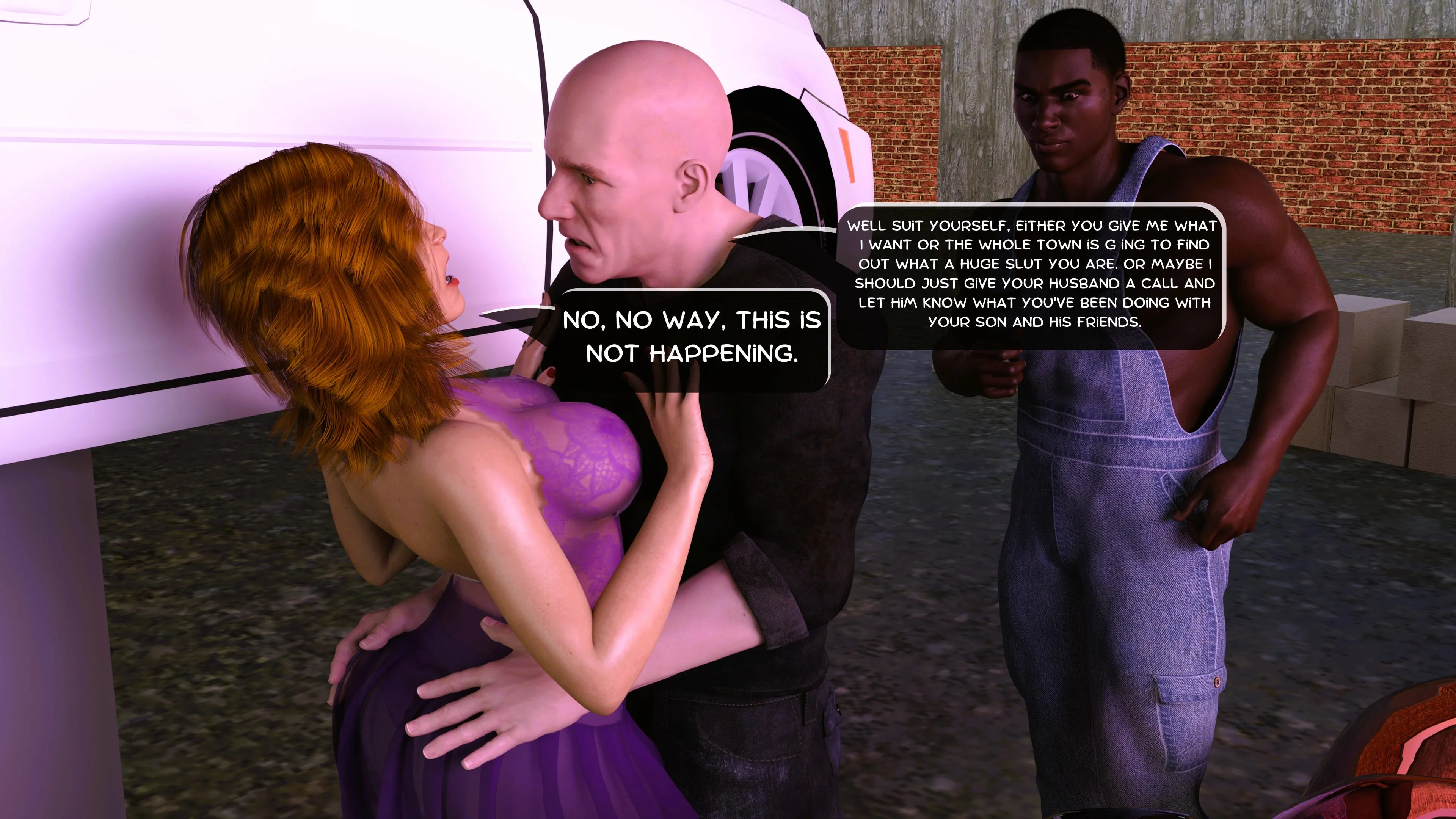 Aunt Elise - 7 . Aunt Elise - Chapter 7 [Mature3DComics] - Page 33