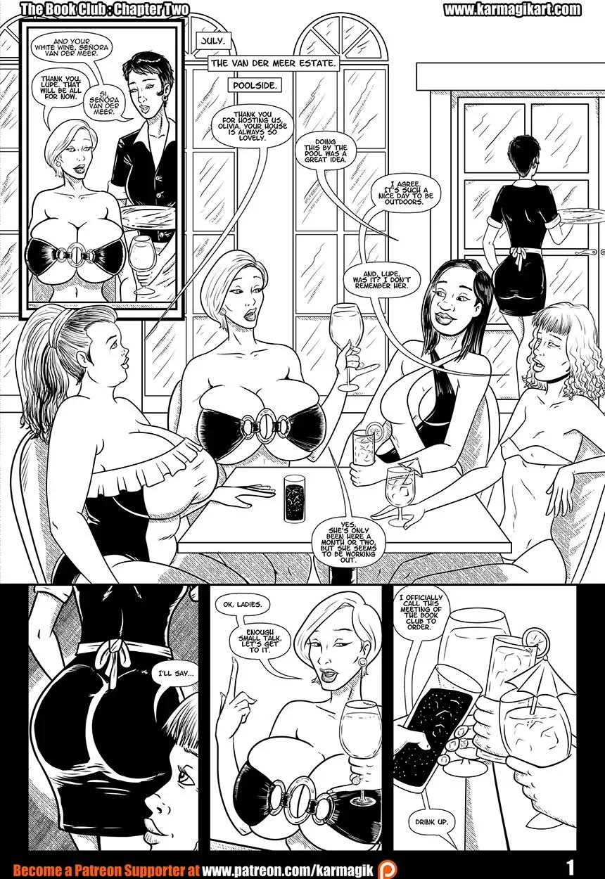 The Book Club [Karmagik] -  2.5 . The Book Club - No Color - Ch.002 - Page 2