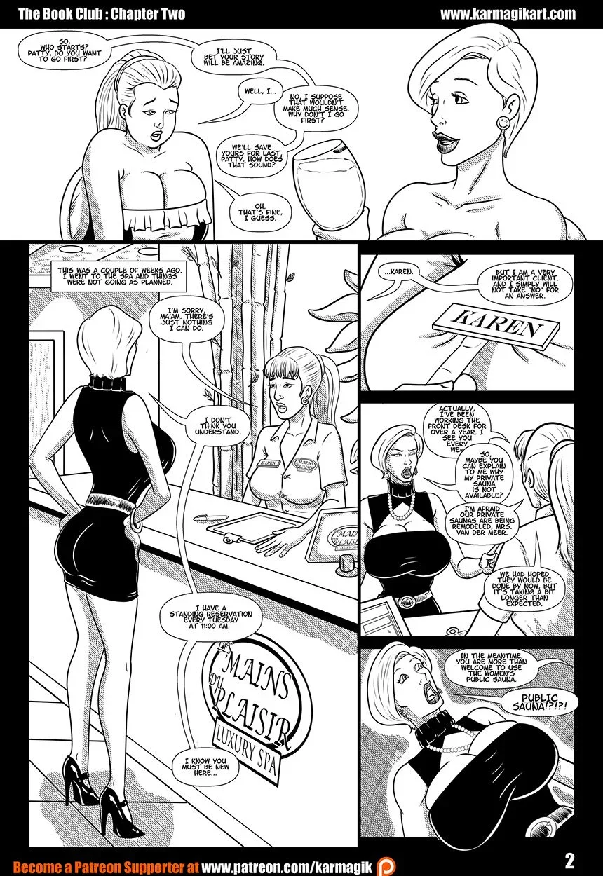 The Book Club [Karmagik] -  2.5 . The Book Club - No Color - Ch.002 - Page 3