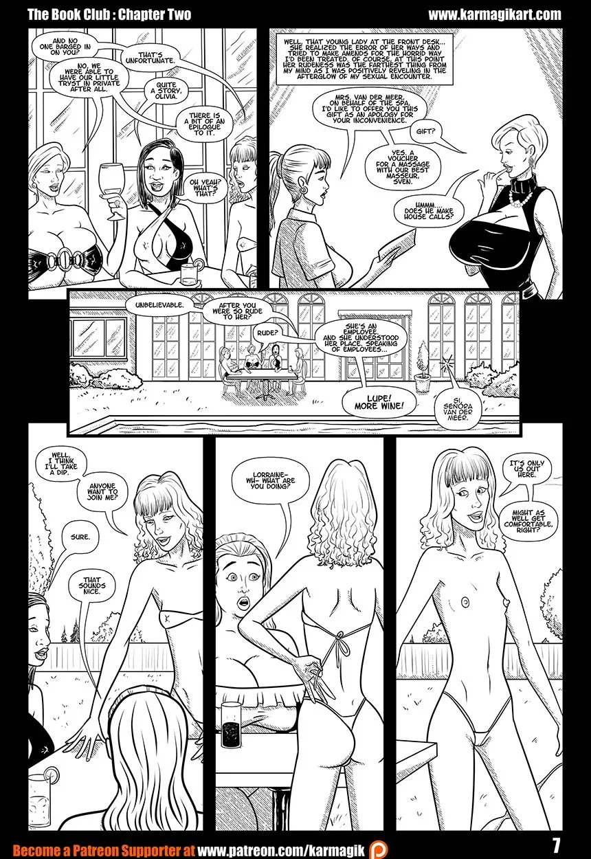 The Book Club [Karmagik] -  2.5 . The Book Club - No Color - Ch.002 - Page 8