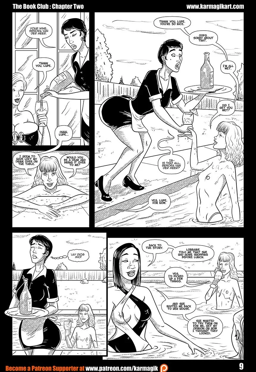 The Book Club [Karmagik] -  2.5 . The Book Club - No Color - Ch.002 - Page 10