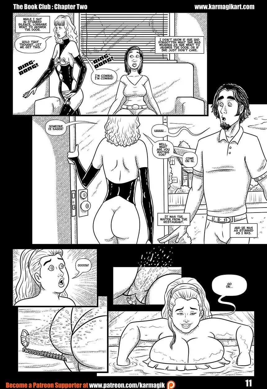 The Book Club [Karmagik] -  2.5 . The Book Club - No Color - Ch.002 - Page 12