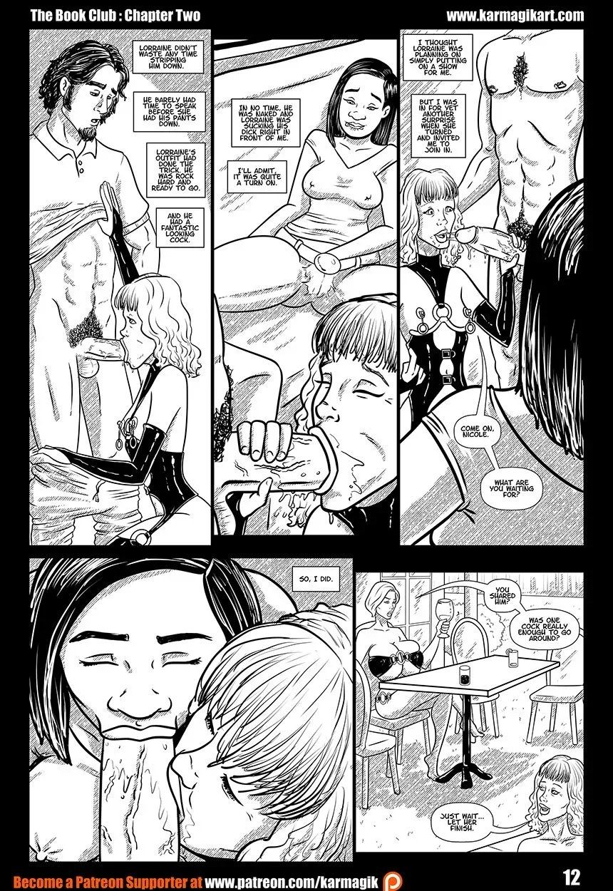 The Book Club [Karmagik] -  2.5 . The Book Club - No Color - Ch.002 - Page 13