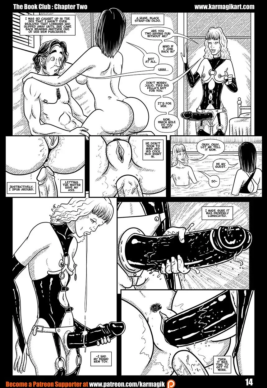The Book Club [Karmagik] -  2.5 . The Book Club - No Color - Ch.002 - Page 15